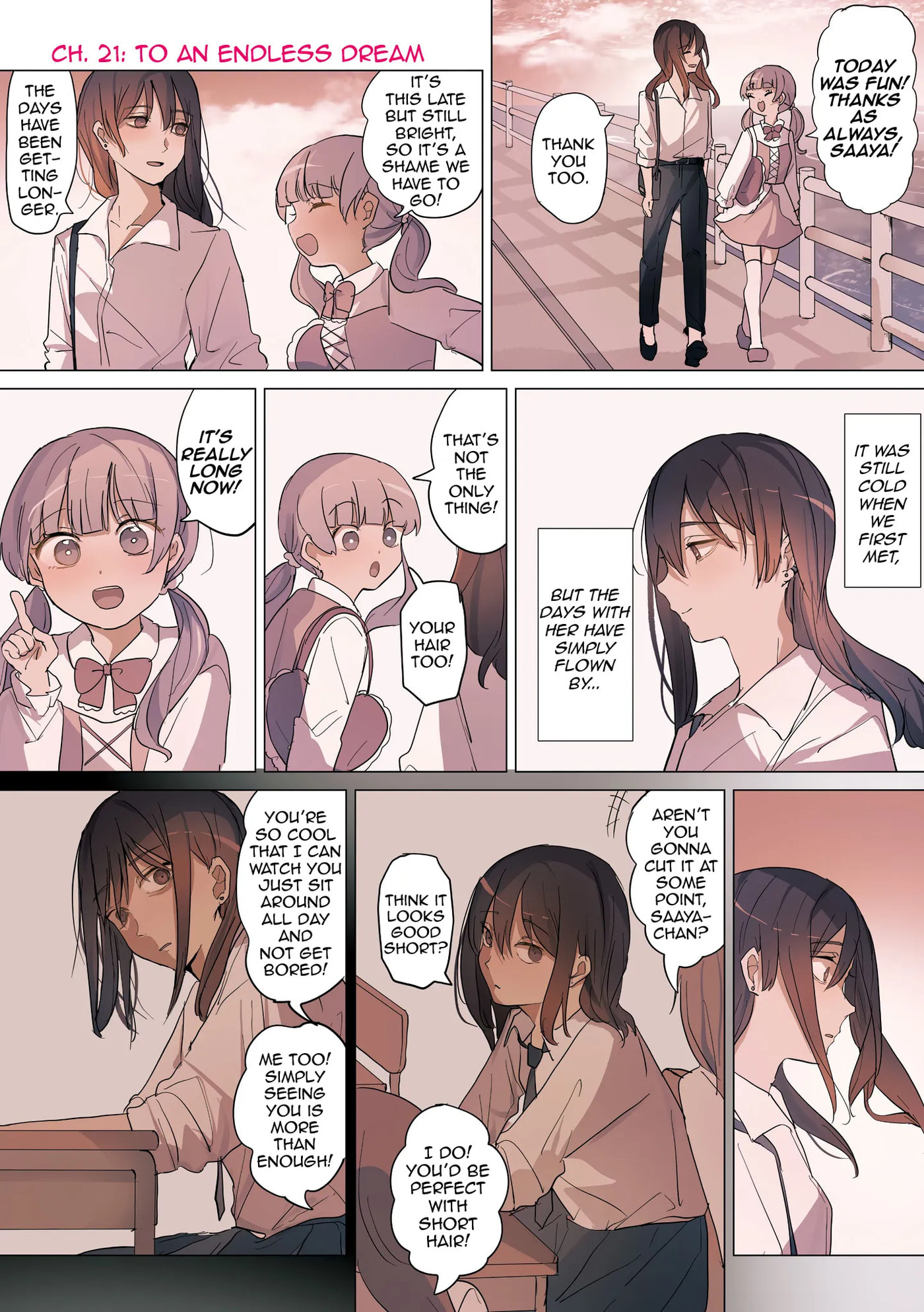 Sakura's World Chapter 21 page 1 - 