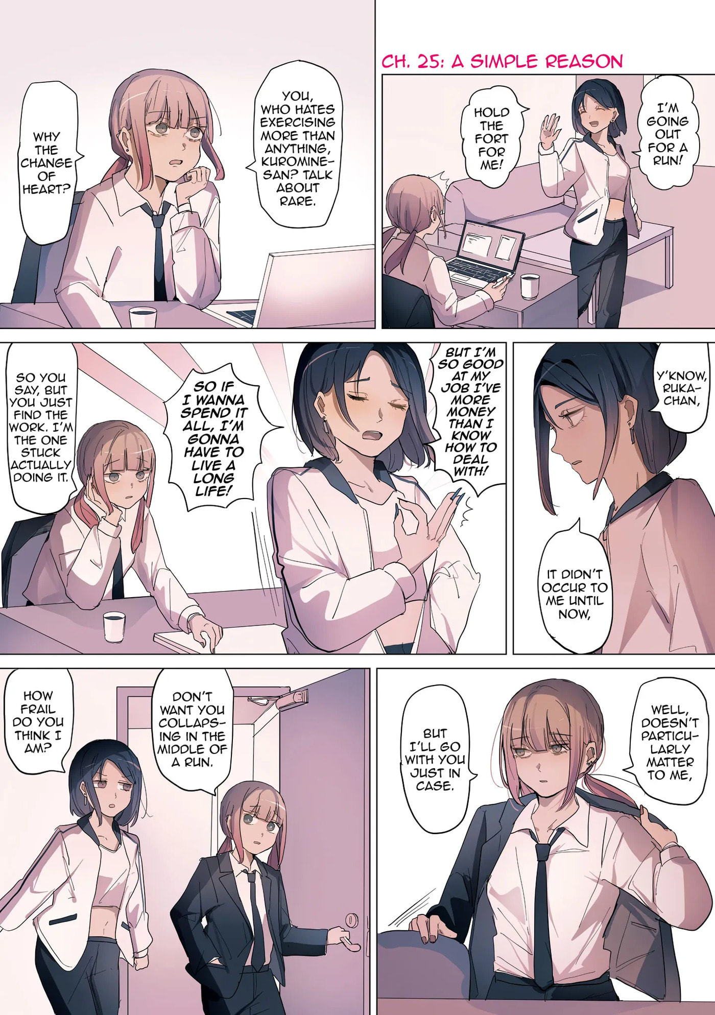 Sakura's World Chapter 25 page 1 - 