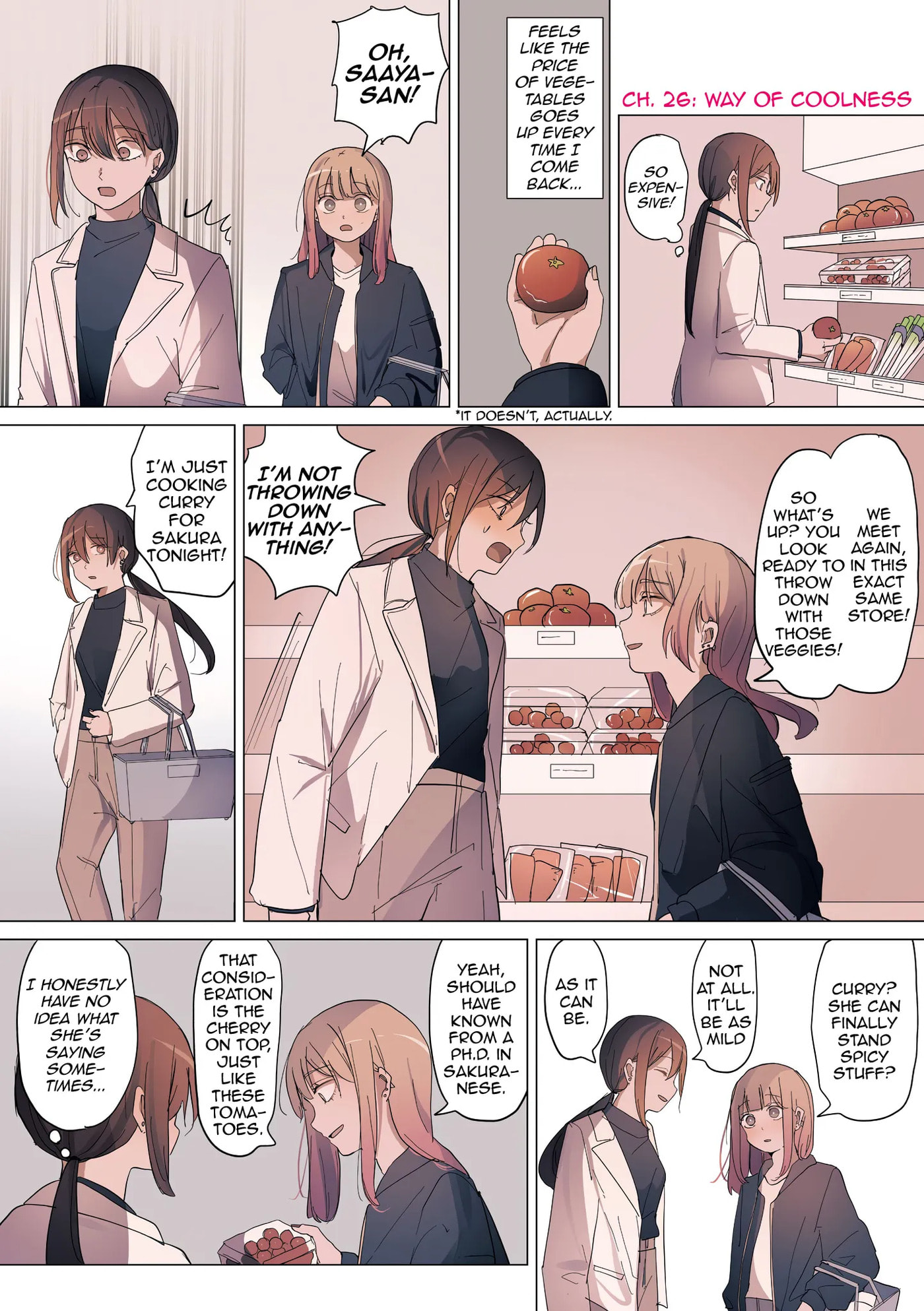 Sakura's World Chapter 26 page 1 - 