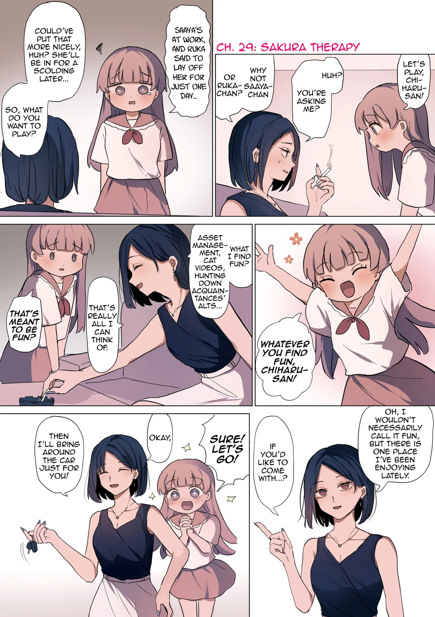 Sakura's World Chapter 29 page 1 - 