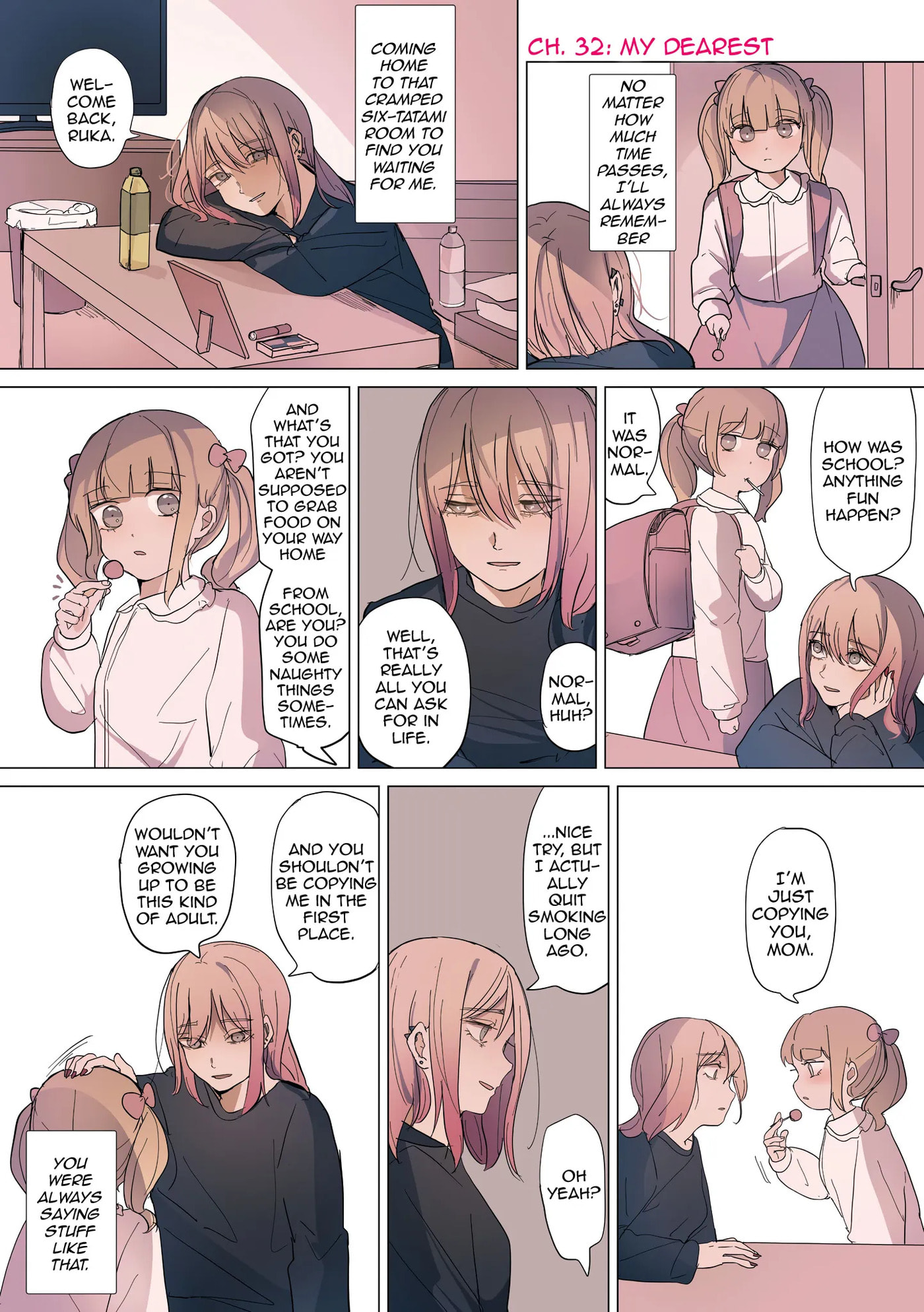 Sakura's World Chapter 32 page 1 - 