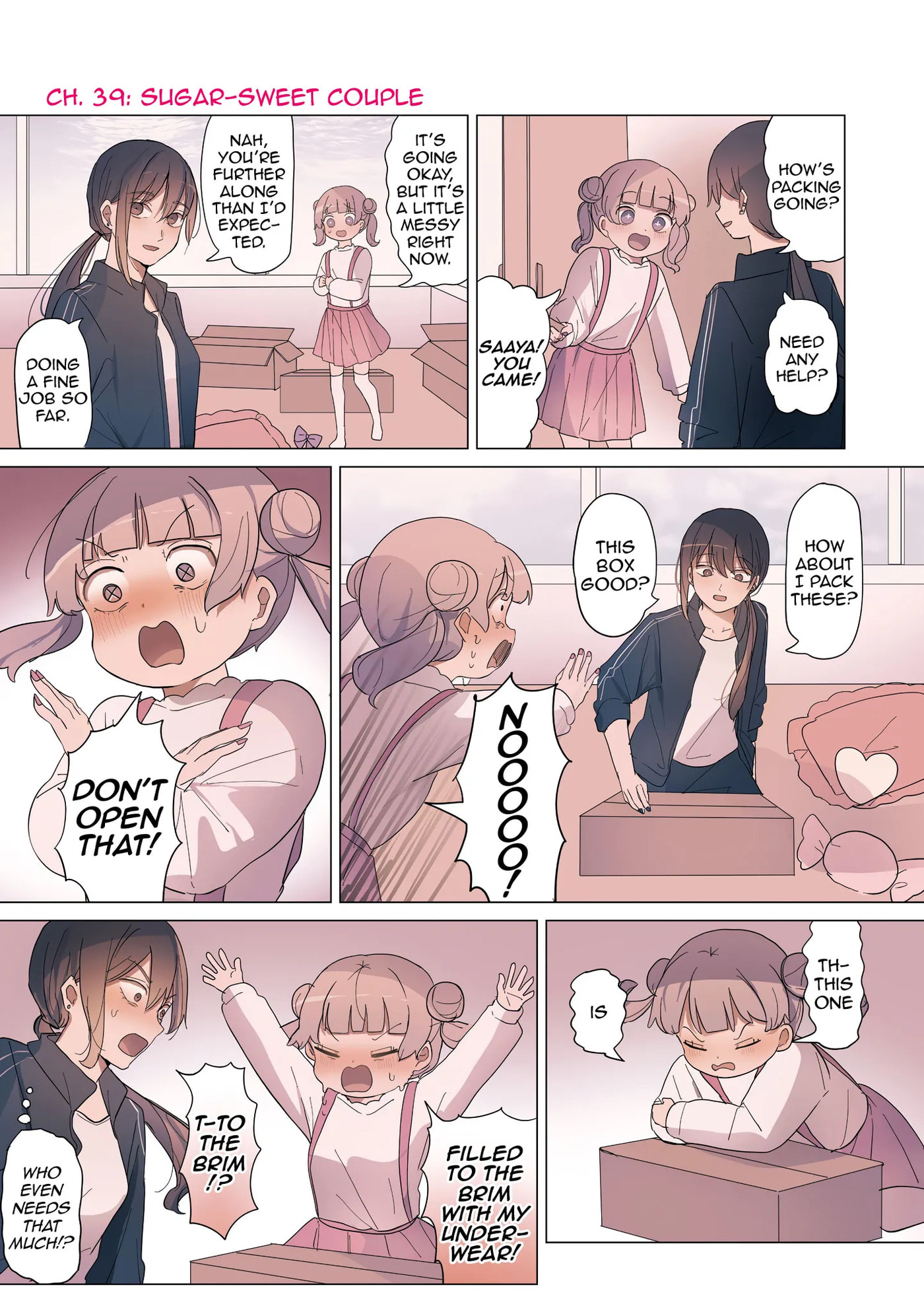 Sakura's World Chapter 39 page 1 - 