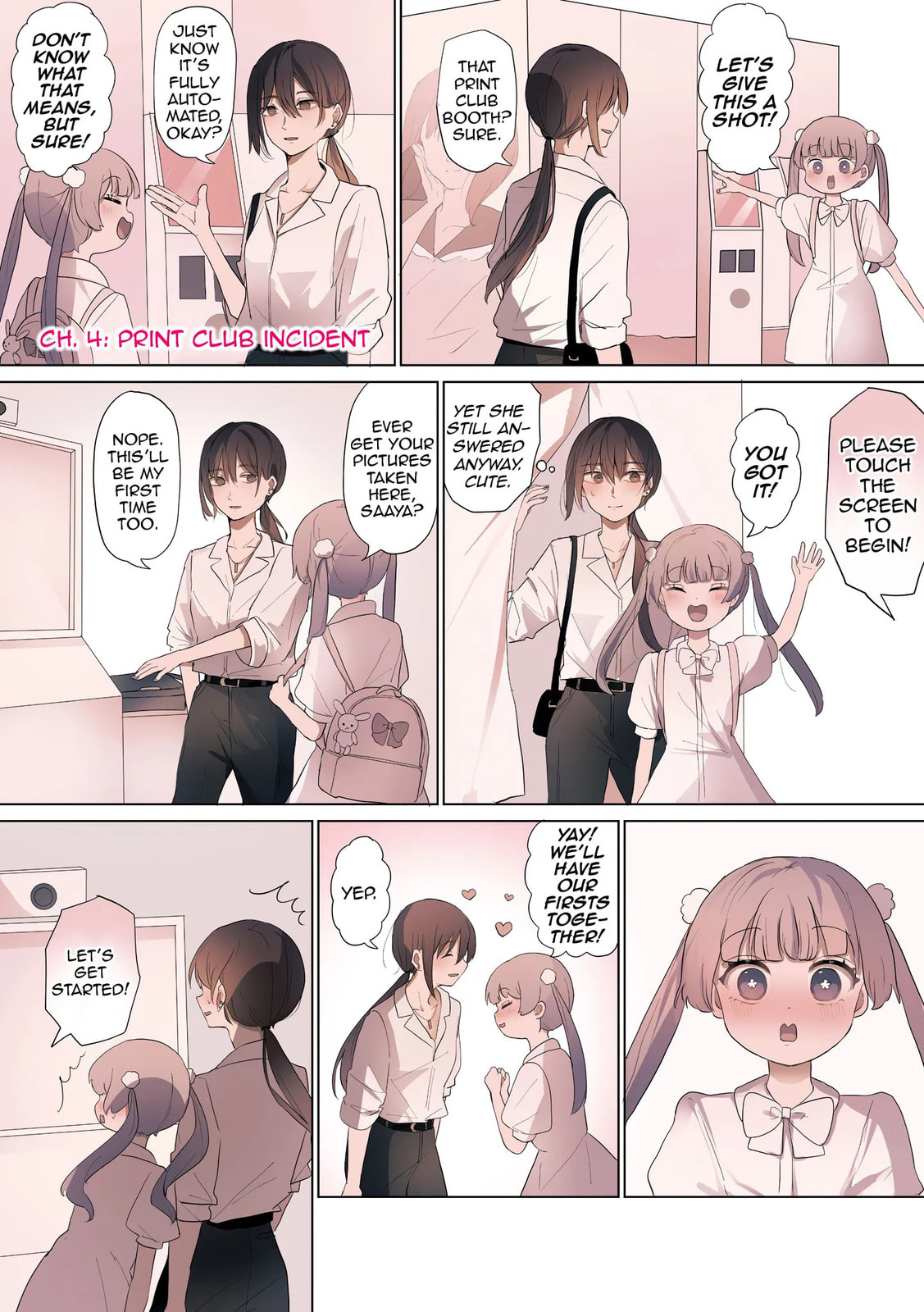 Sakura's World Chapter 4 page 1 - 