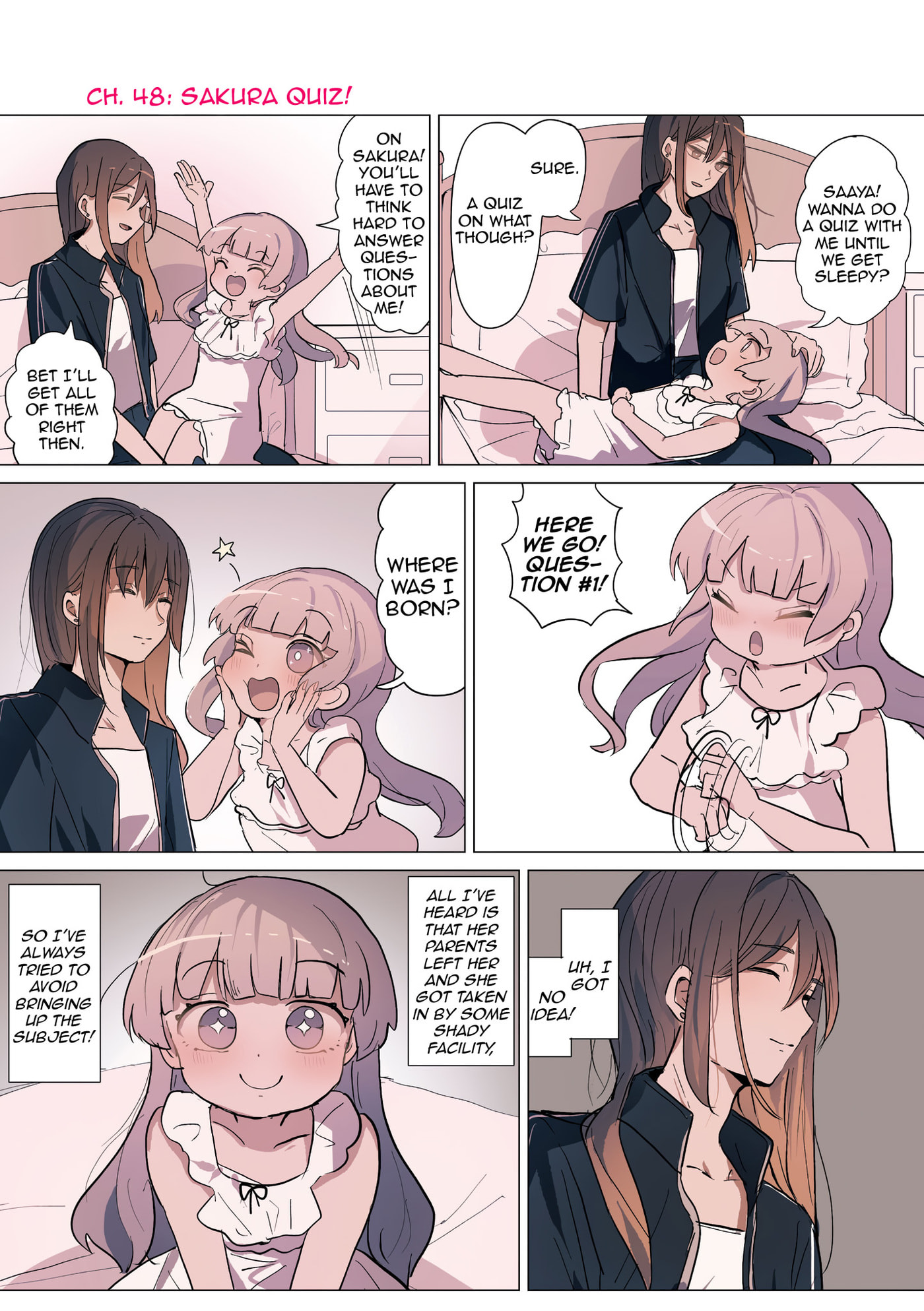 Sakura's World Chapter 48 page 1 - 