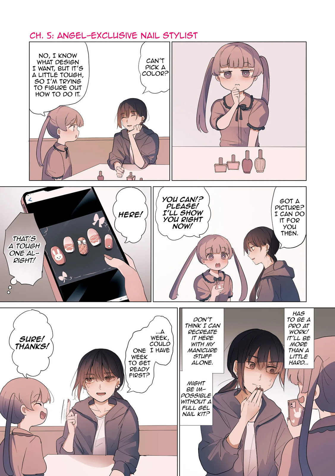 Sakura's World Chapter 5 page 1 - 