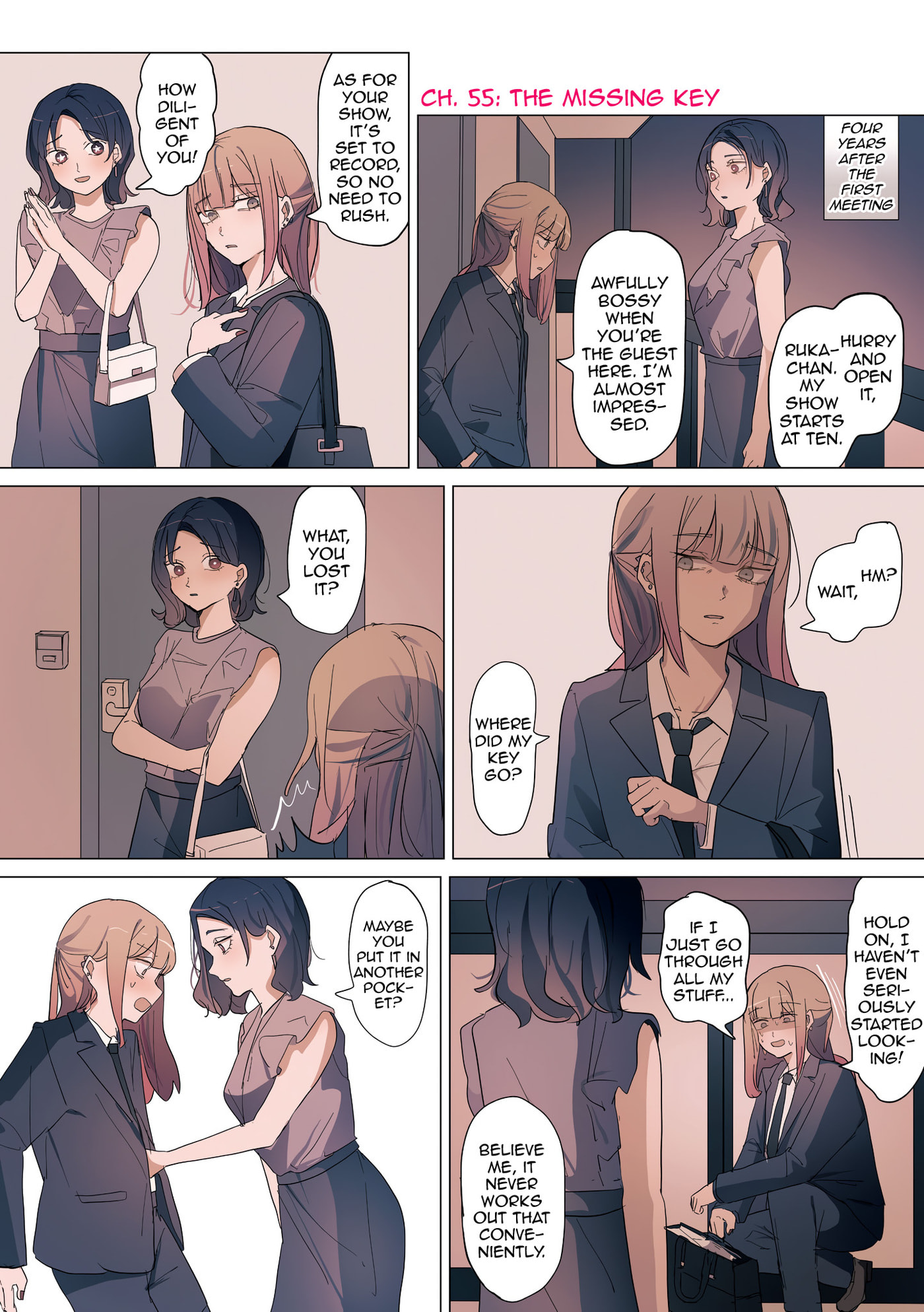 Sakura's World Chapter 55 page 1 - 