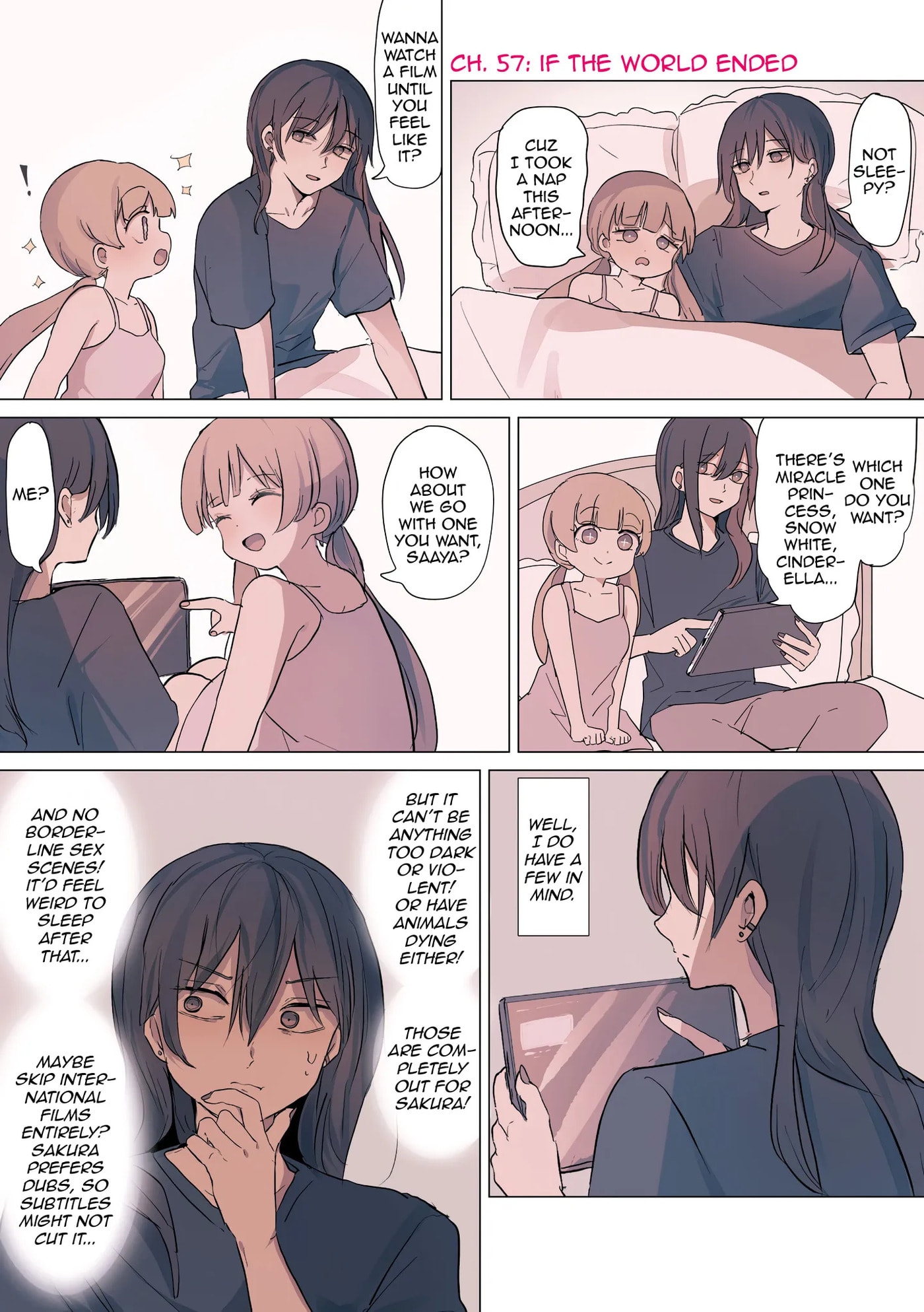 Sakura's World Chapter 57 page 1 - 