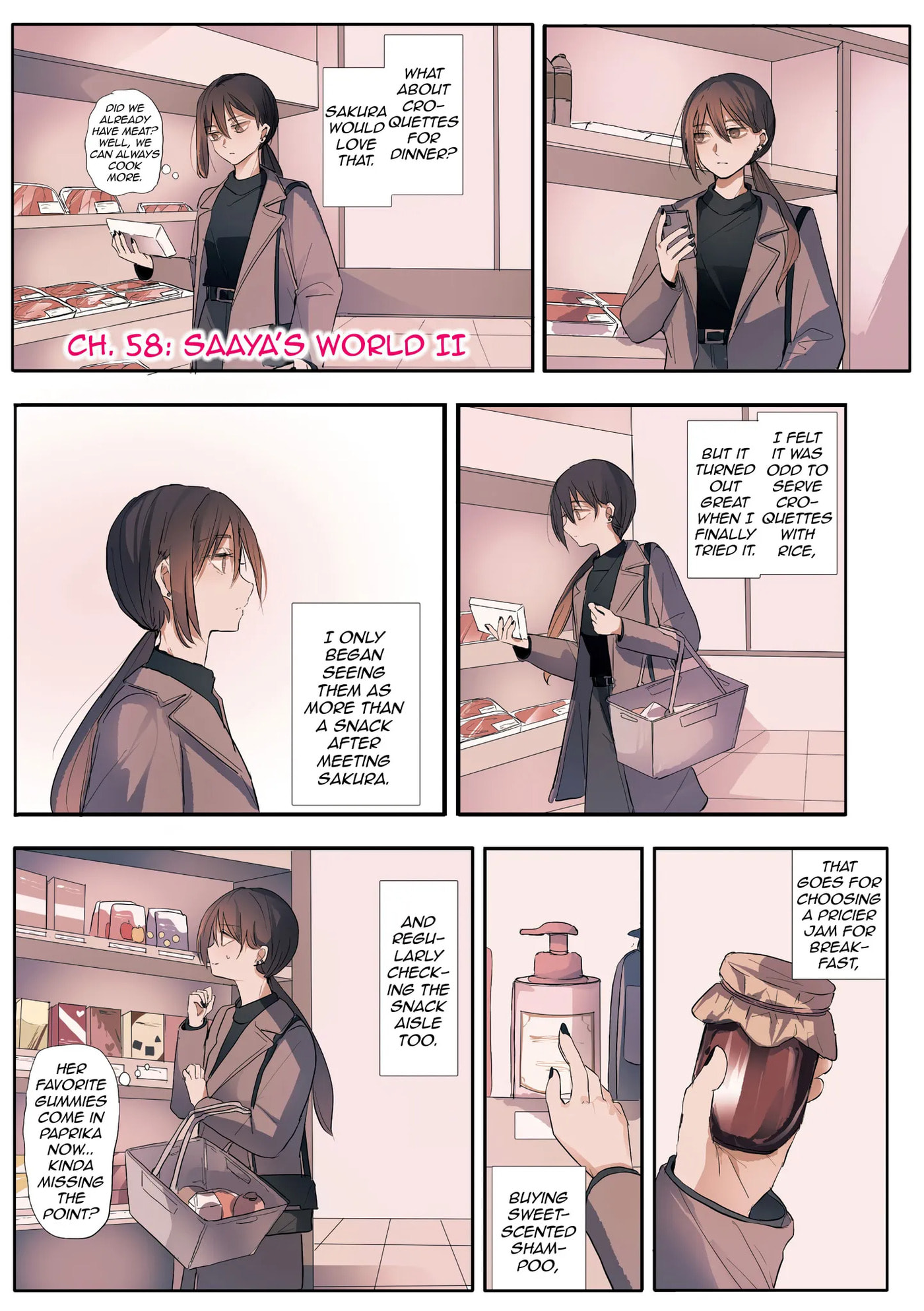 Sakura's World Chapter 58 page 1 - 