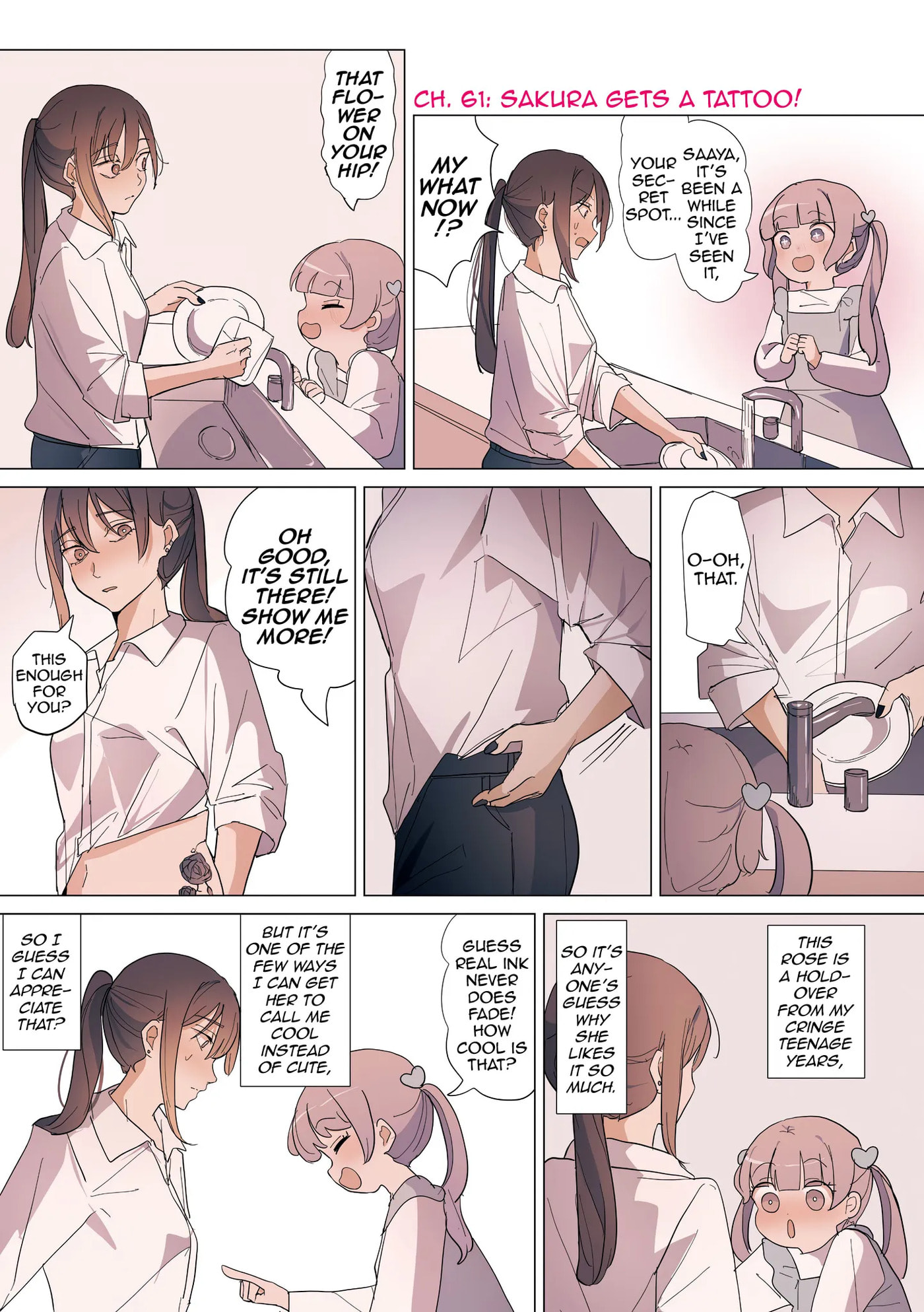 Sakura's World Chapter 61 page 1 - 