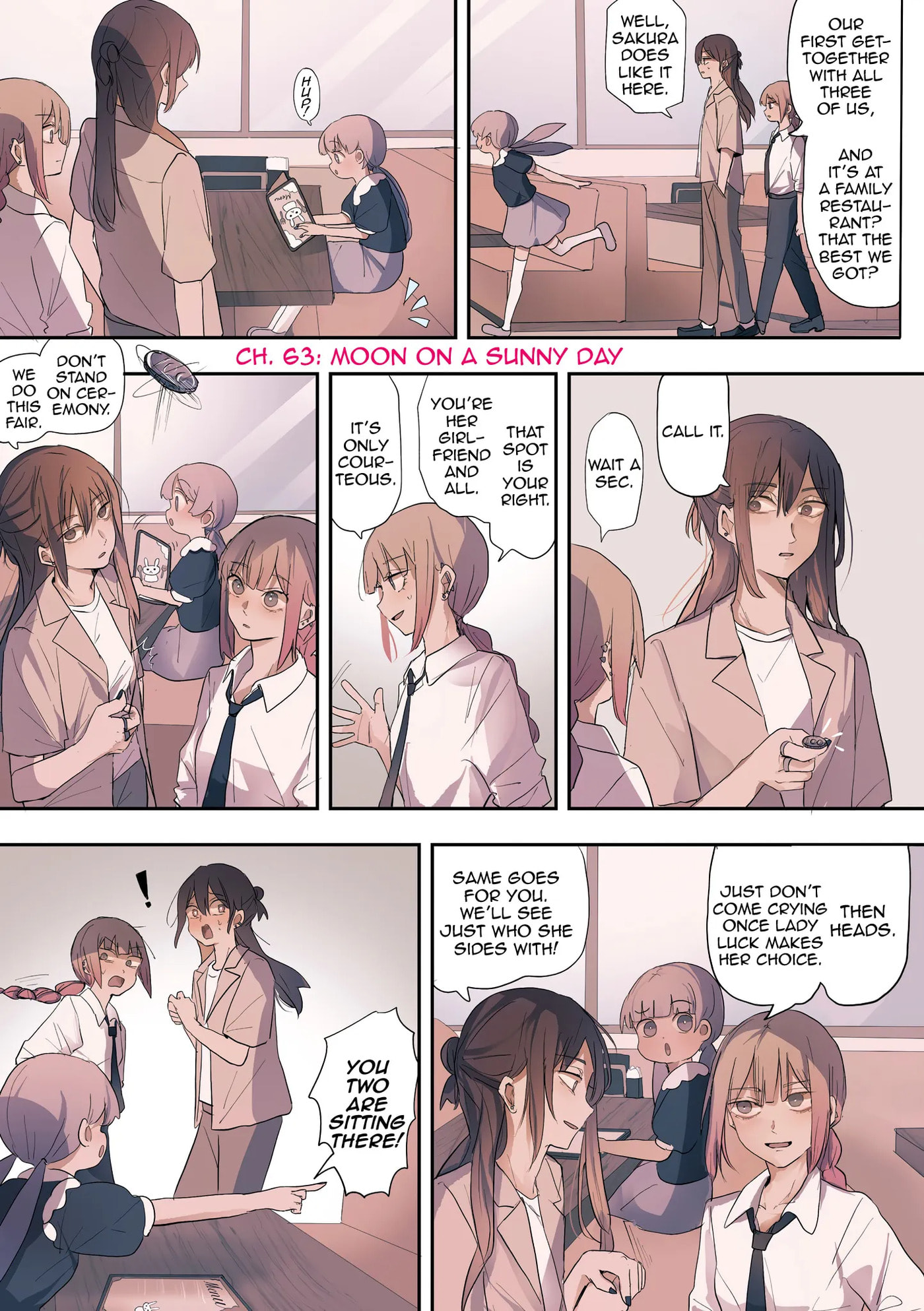 Sakura's World Chapter 63 page 1 - 