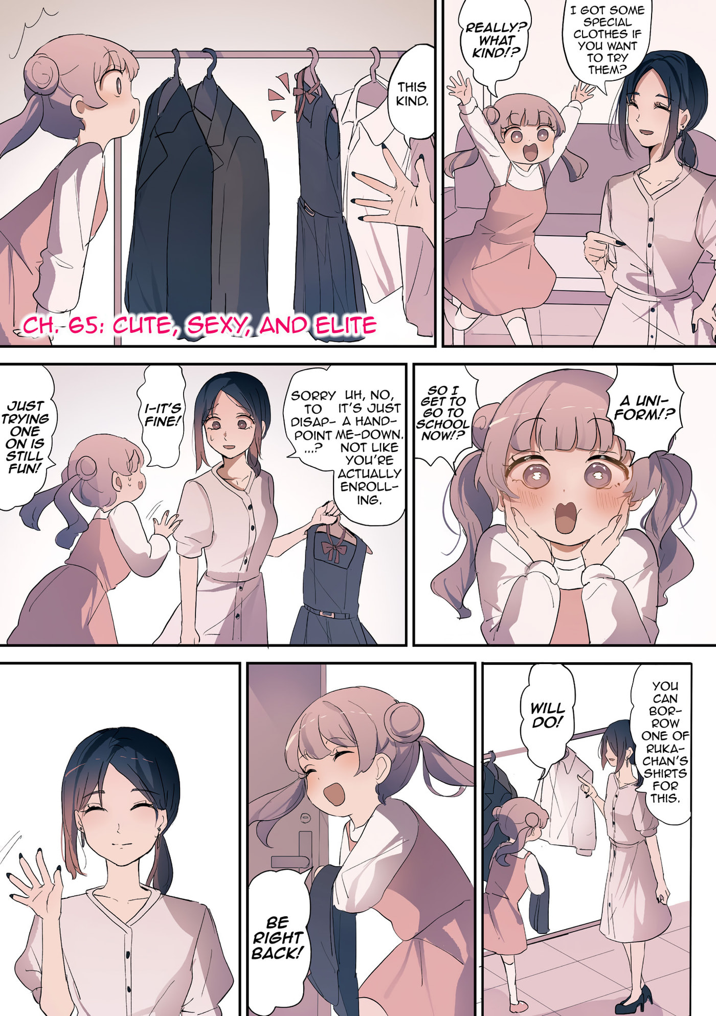 Sakura's World Chapter 65 page 1 - 