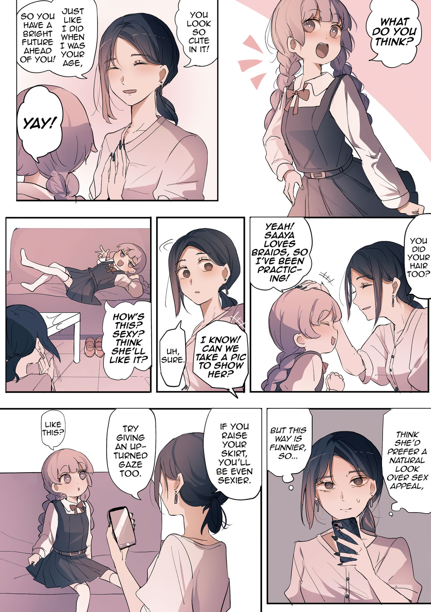 Sakura's World Chapter 65 page 2 - 