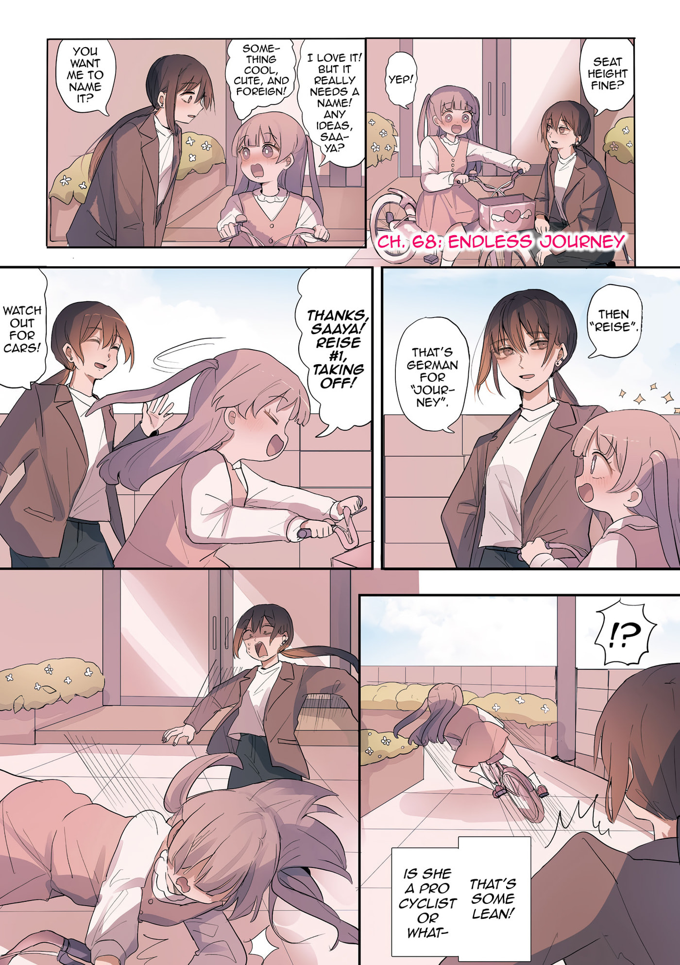 Sakura's World Chapter 68 page 1 - 