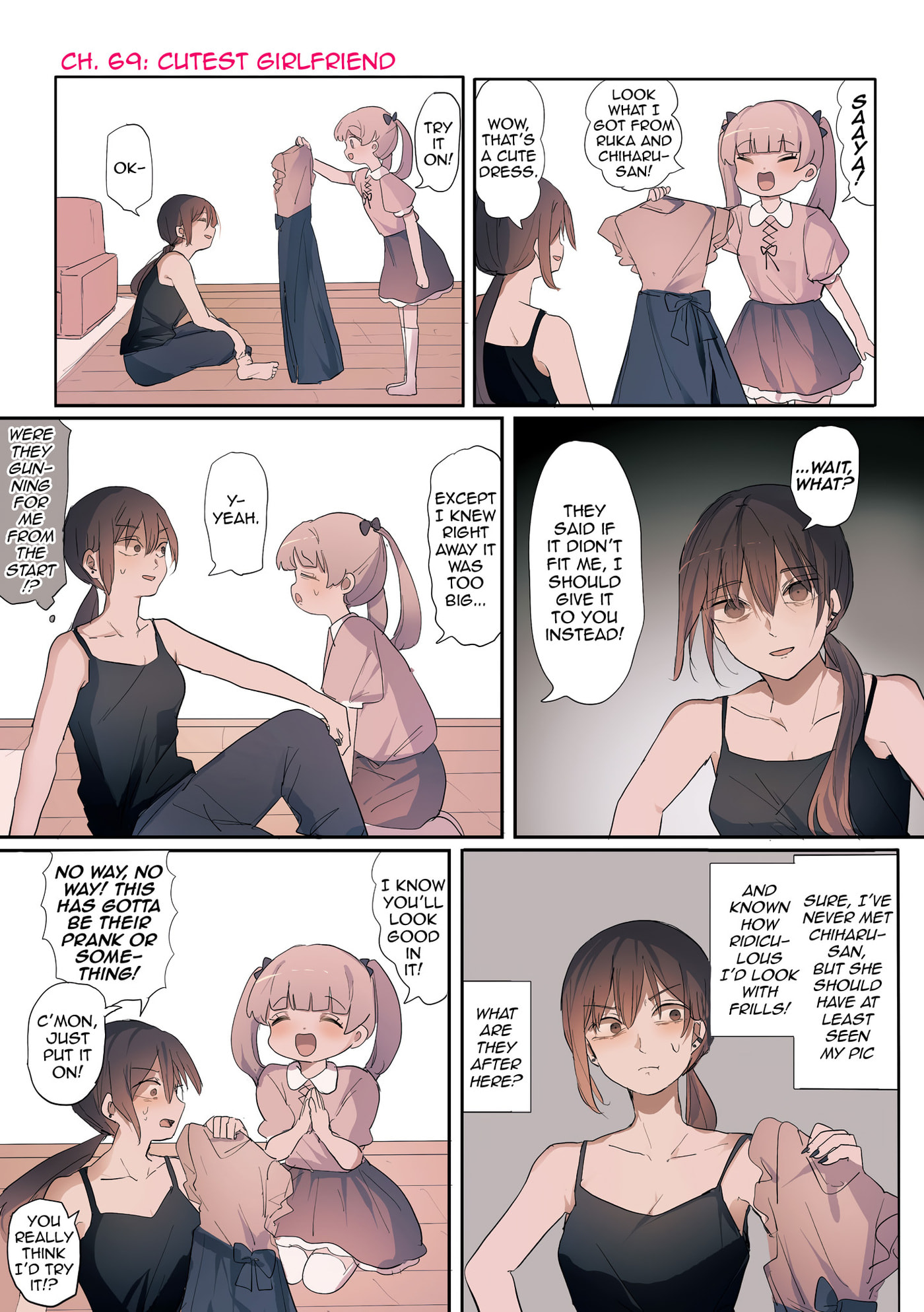 Sakura's World Chapter 69 page 1 - 