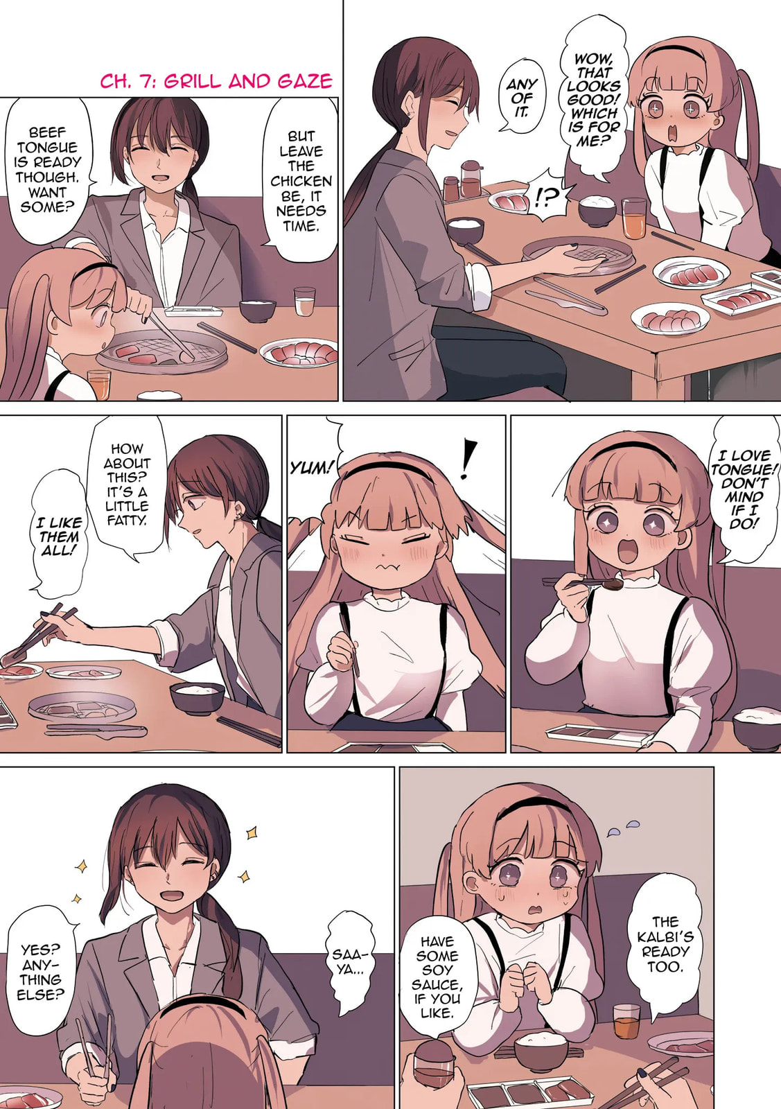 Sakura's World Chapter 7 page 1 - 