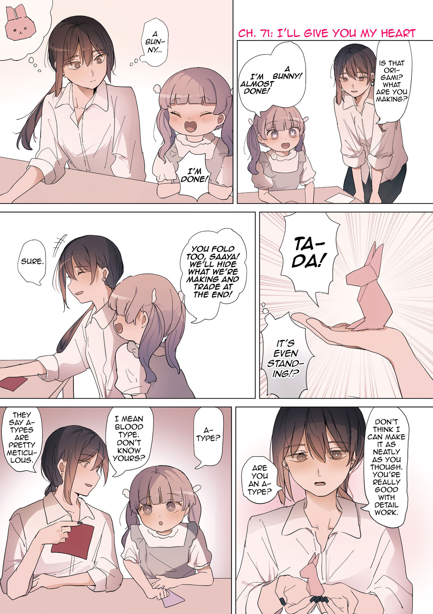 Sakura's World Chapter 71 page 1 - 