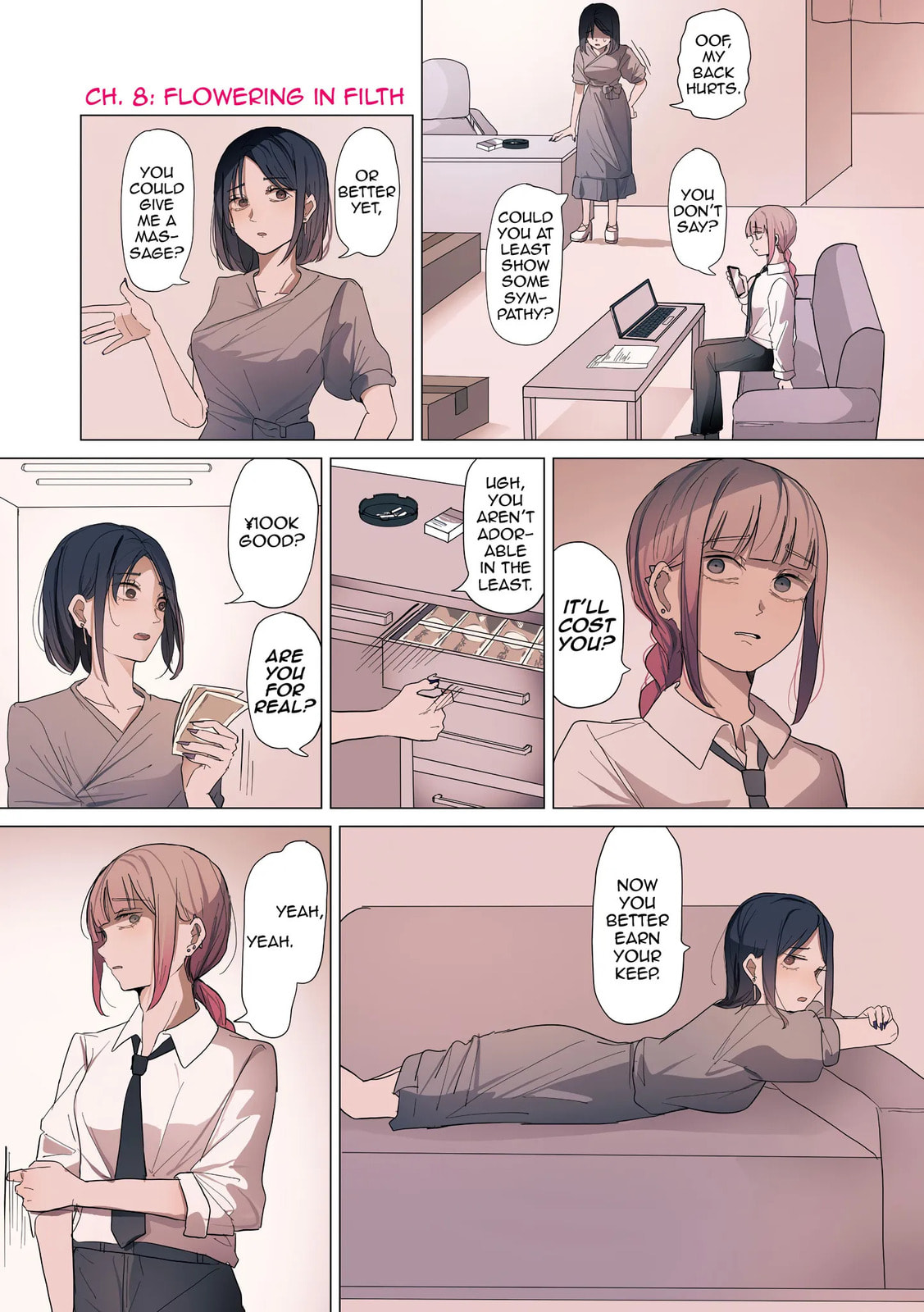 Sakura's World Chapter 8 page 1 - 