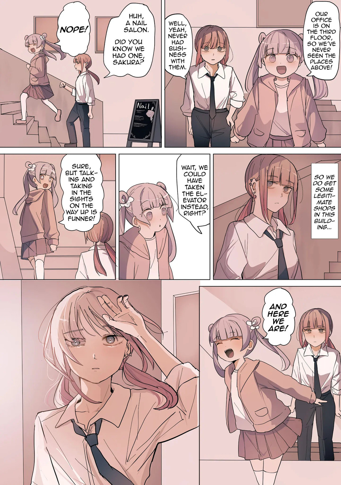 Sakura's World Chapter 9 page 2 - 