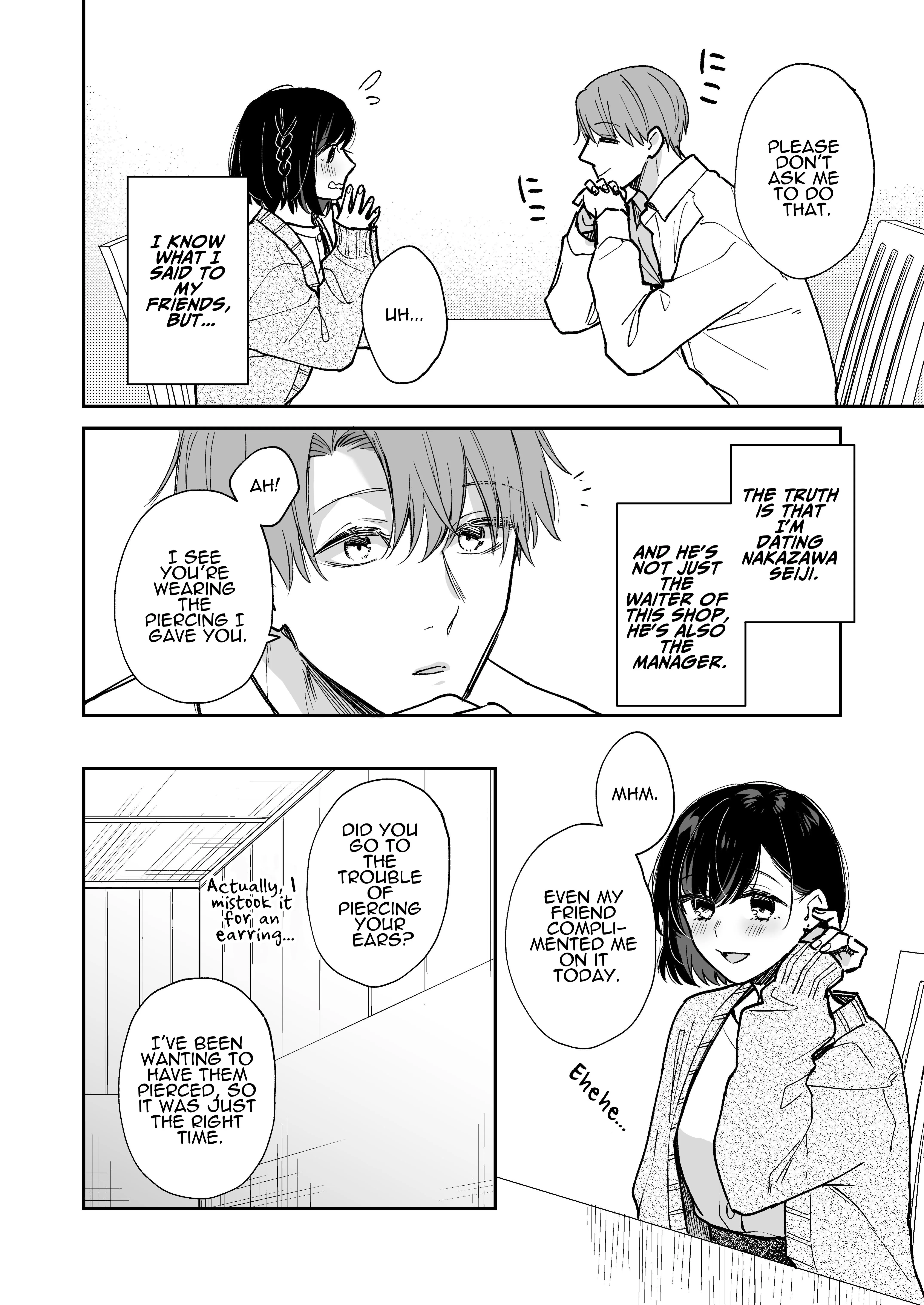 Sapphire Dew ~Infatuated Gentlemanly Boyfriend Seizes the Initiative~ Chapter 1 page 6 - 