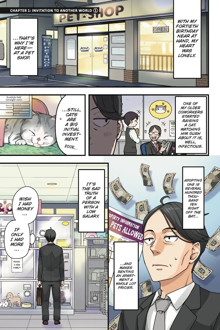 Sasaki and Peeps Chapter 1 page 1 - 