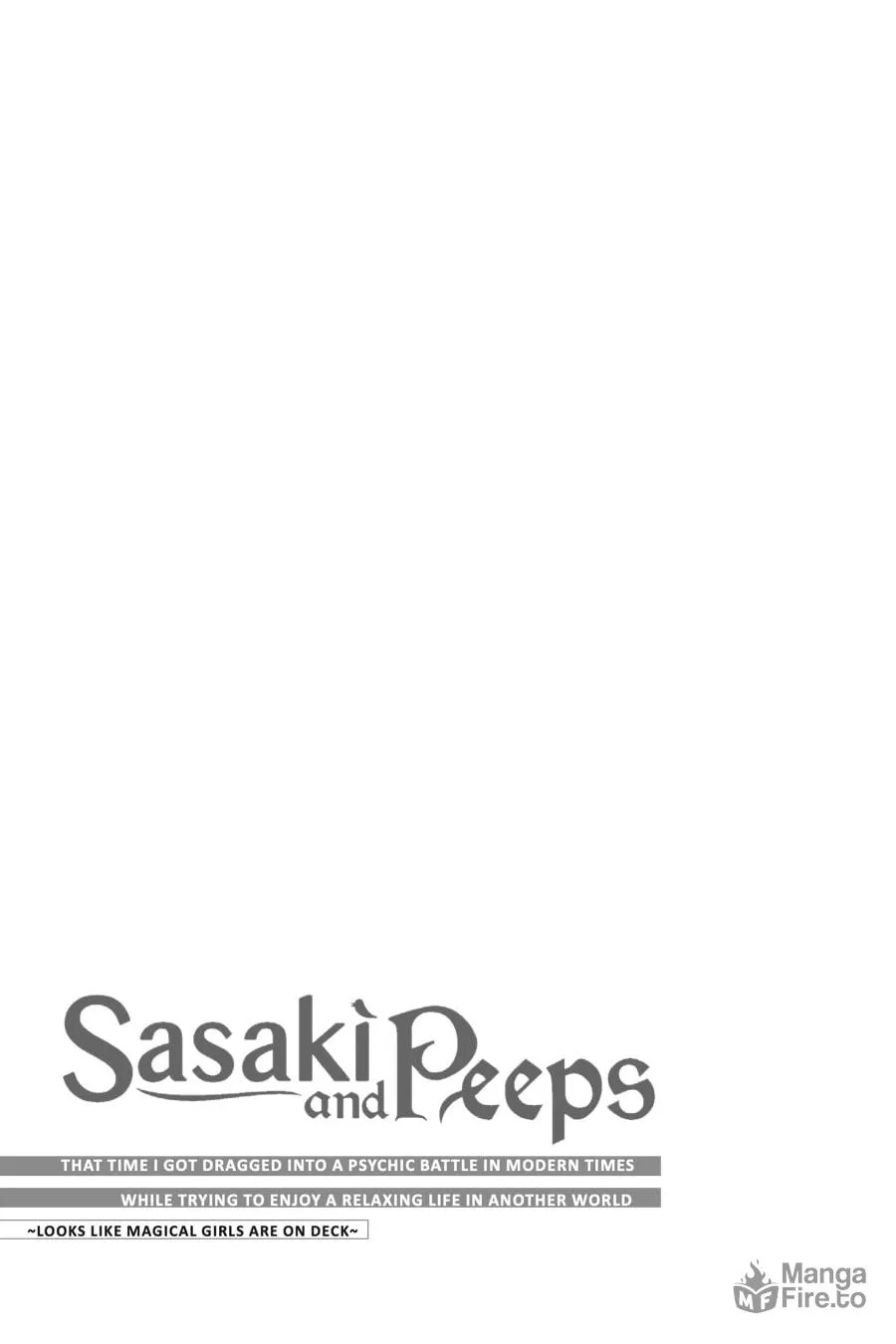 Sasaki and Peeps Chapter 1 page 33 - 