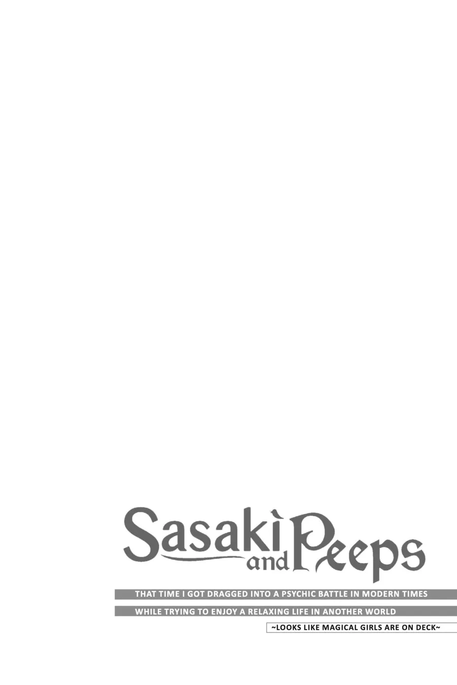 Sasaki and Peeps Chapter 1 page 34 - 