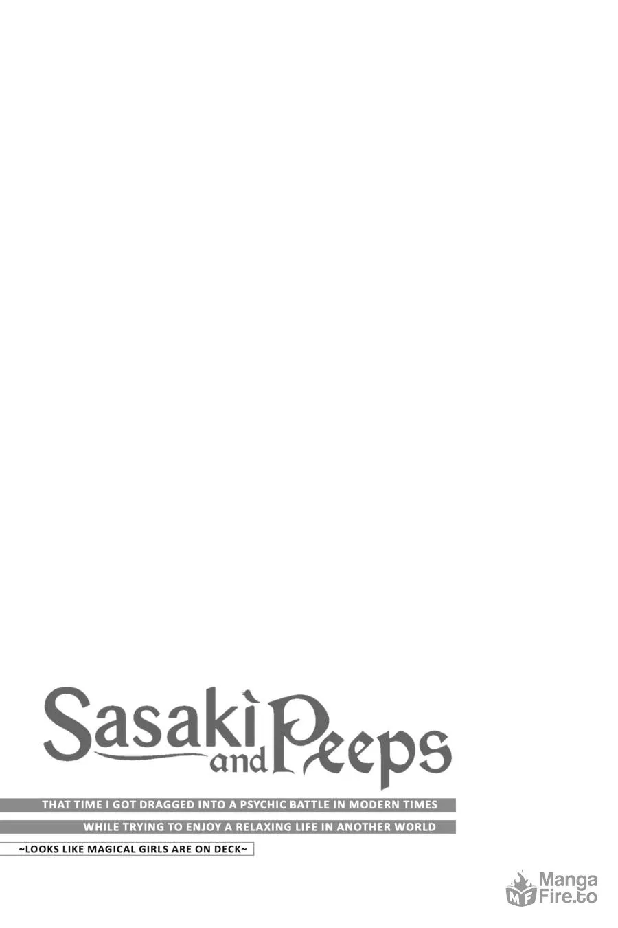 Sasaki and Peeps Chapter 14 page 39 - 