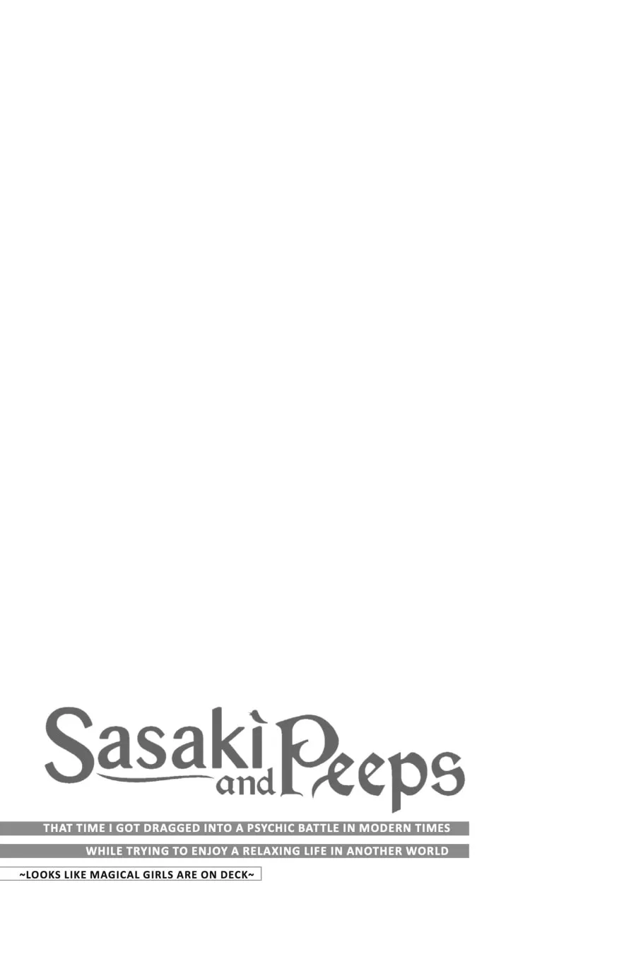Sasaki and Peeps Chapter 5 page 34 - 