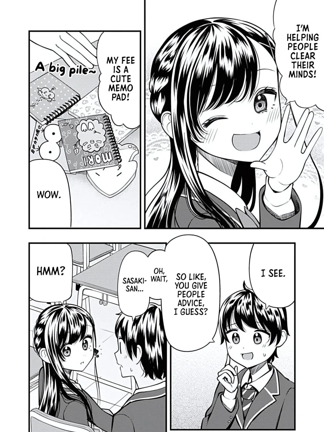 Sasaki-san wa Chotto Dake Sugoi. Chapter 12 page 19 - 