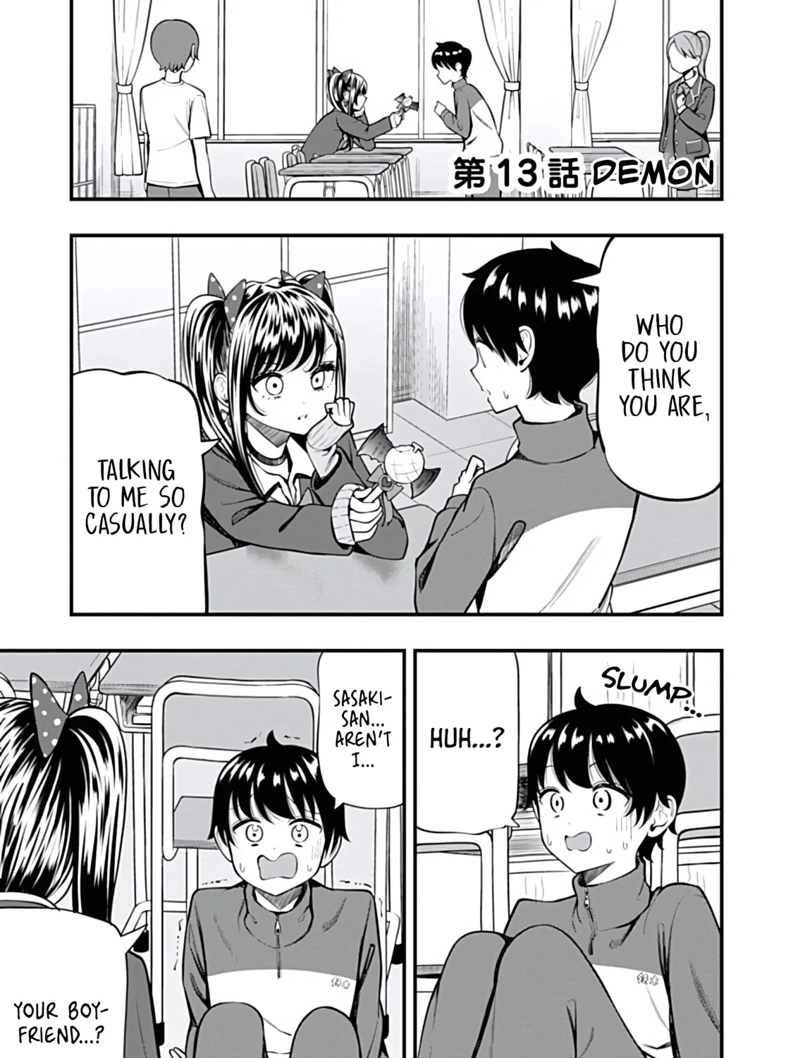 Sasaki-san wa Chotto Dake Sugoi. Chapter 13 page 1 - 