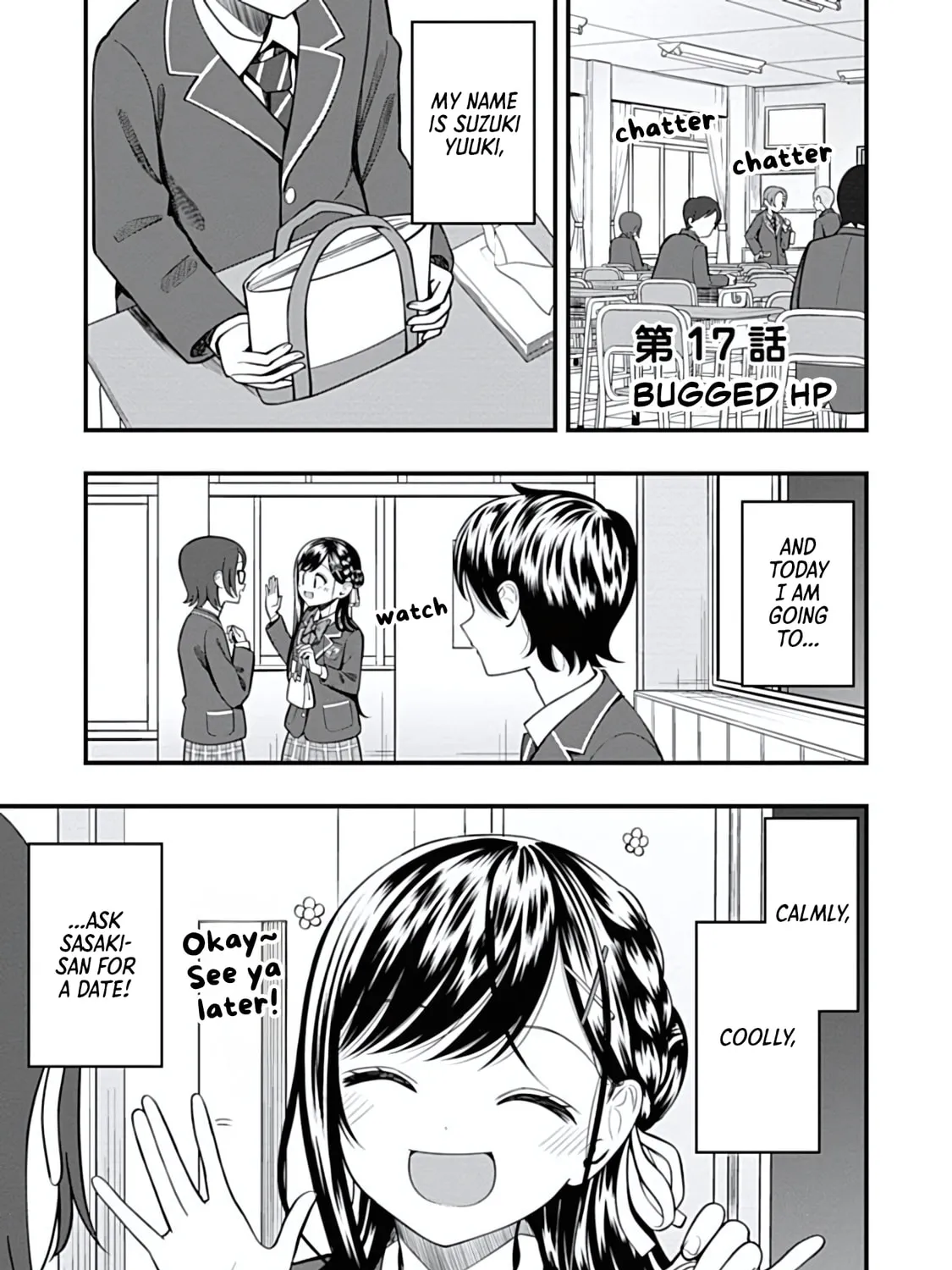 Sasaki-san wa Chotto Dake Sugoi. Chapter 17 page 1 - 
