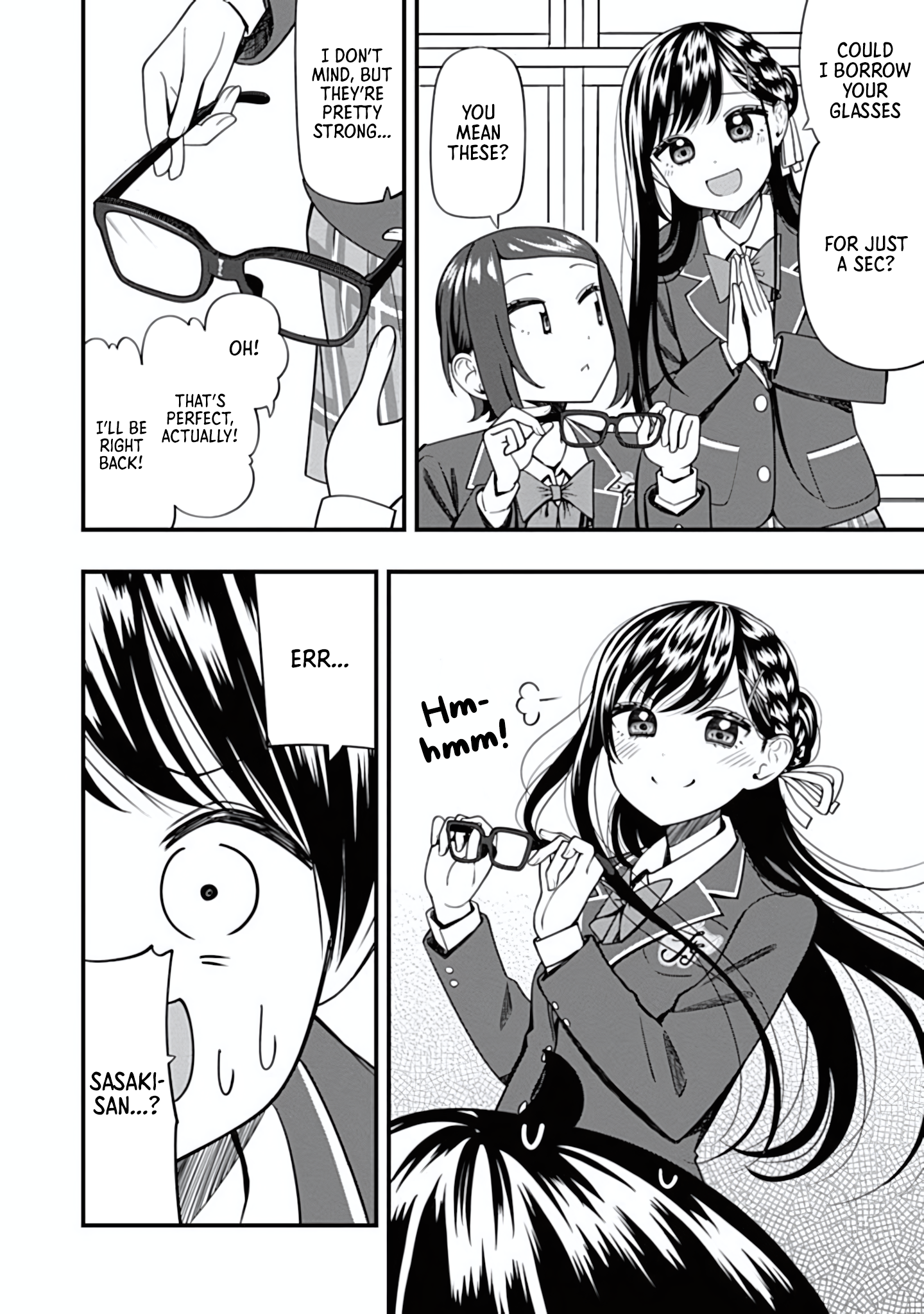 Sasaki-san wa Chotto Dake Sugoi. Chapter 18 page 12 - 