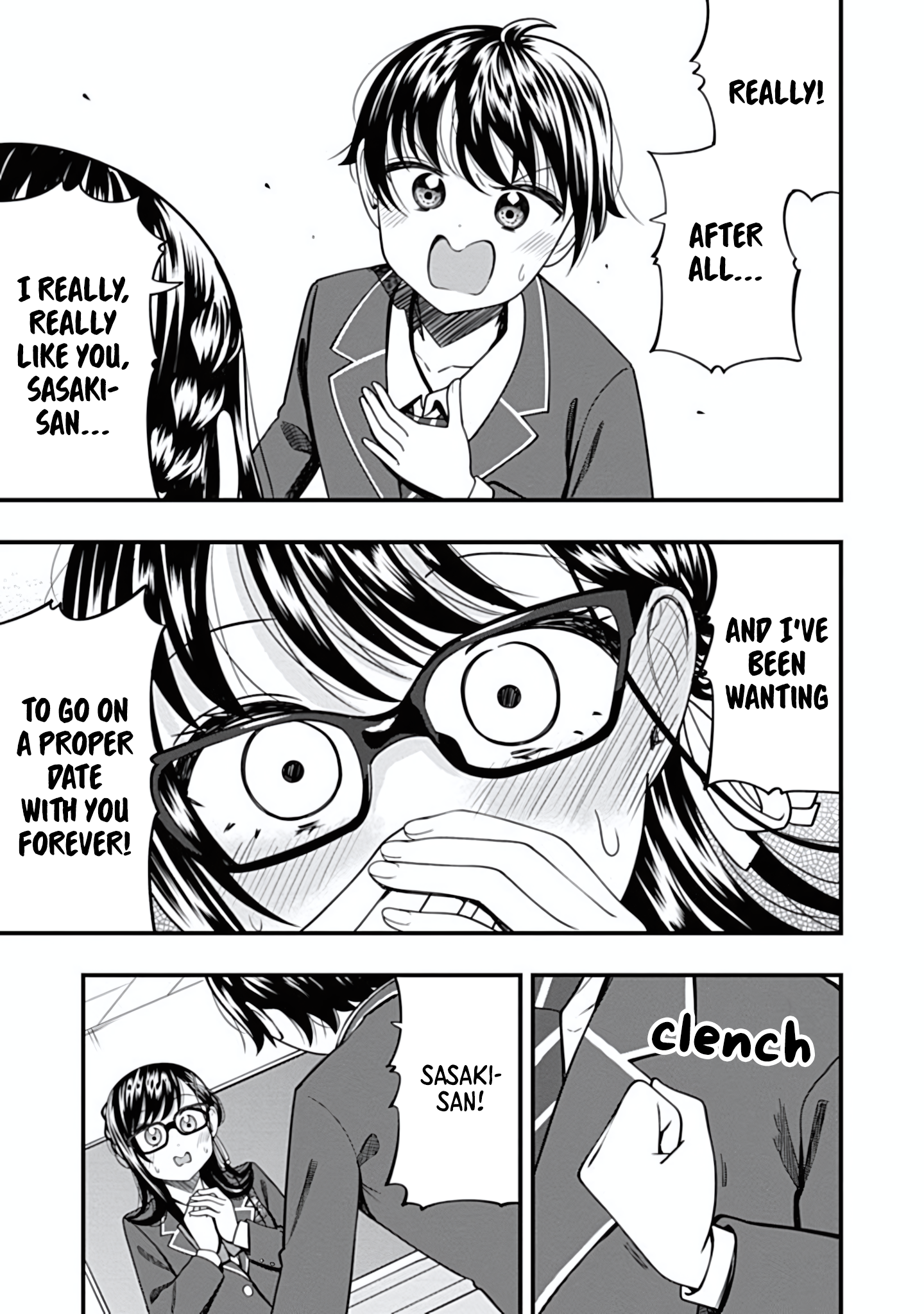 Sasaki-san wa Chotto Dake Sugoi. Chapter 18 page 17 - 