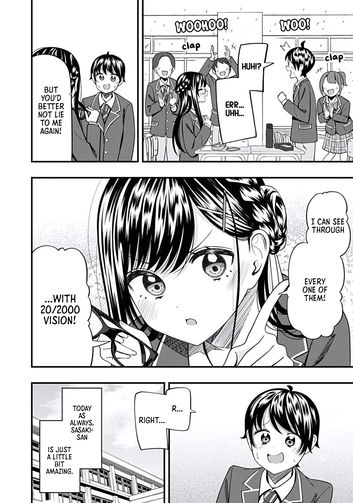 Sasaki-san wa Chotto Dake Sugoi. Chapter 18 page 20 - 