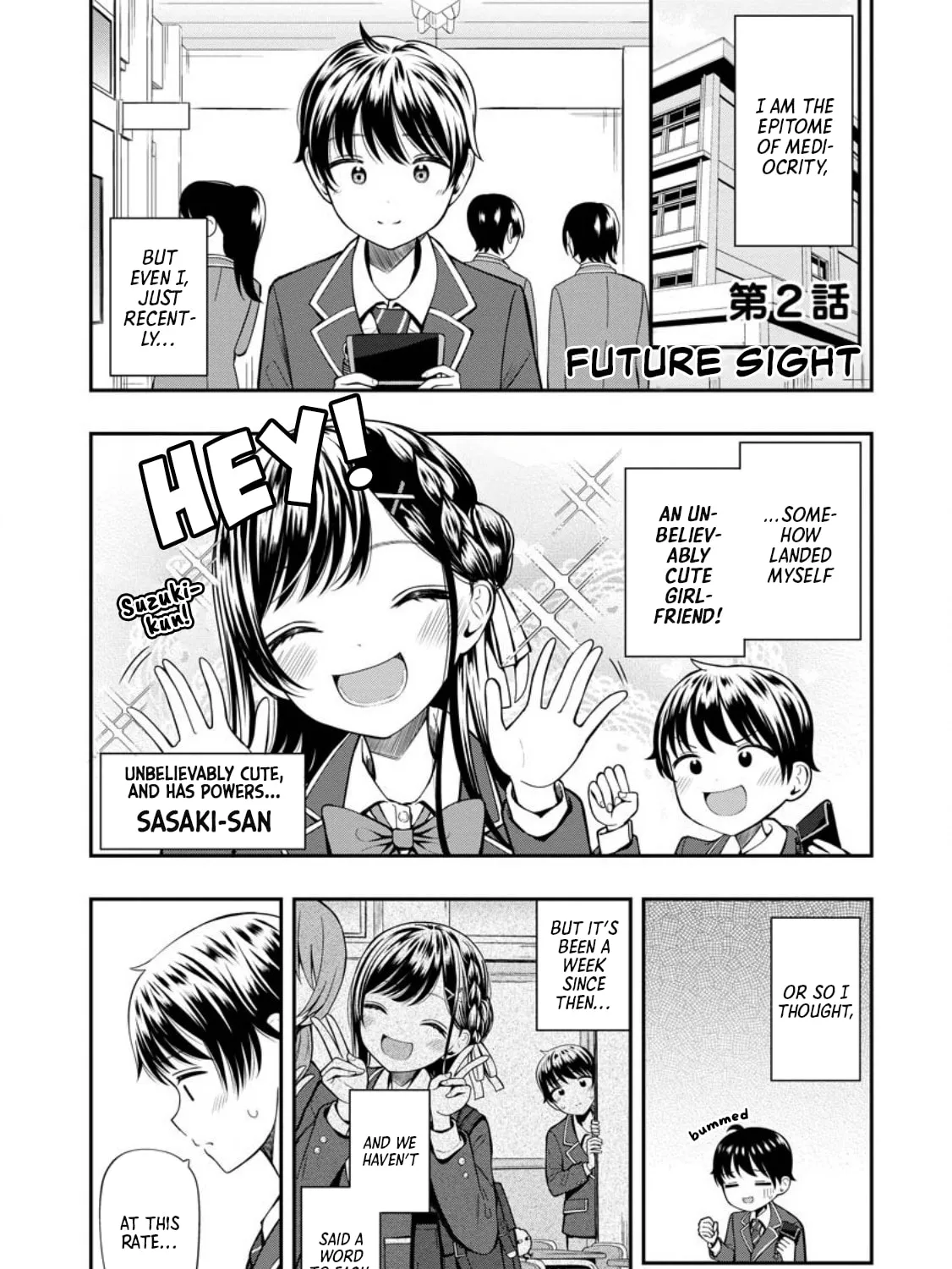 Sasaki-san wa Chotto Dake Sugoi. Chapter 2 page 1 - 