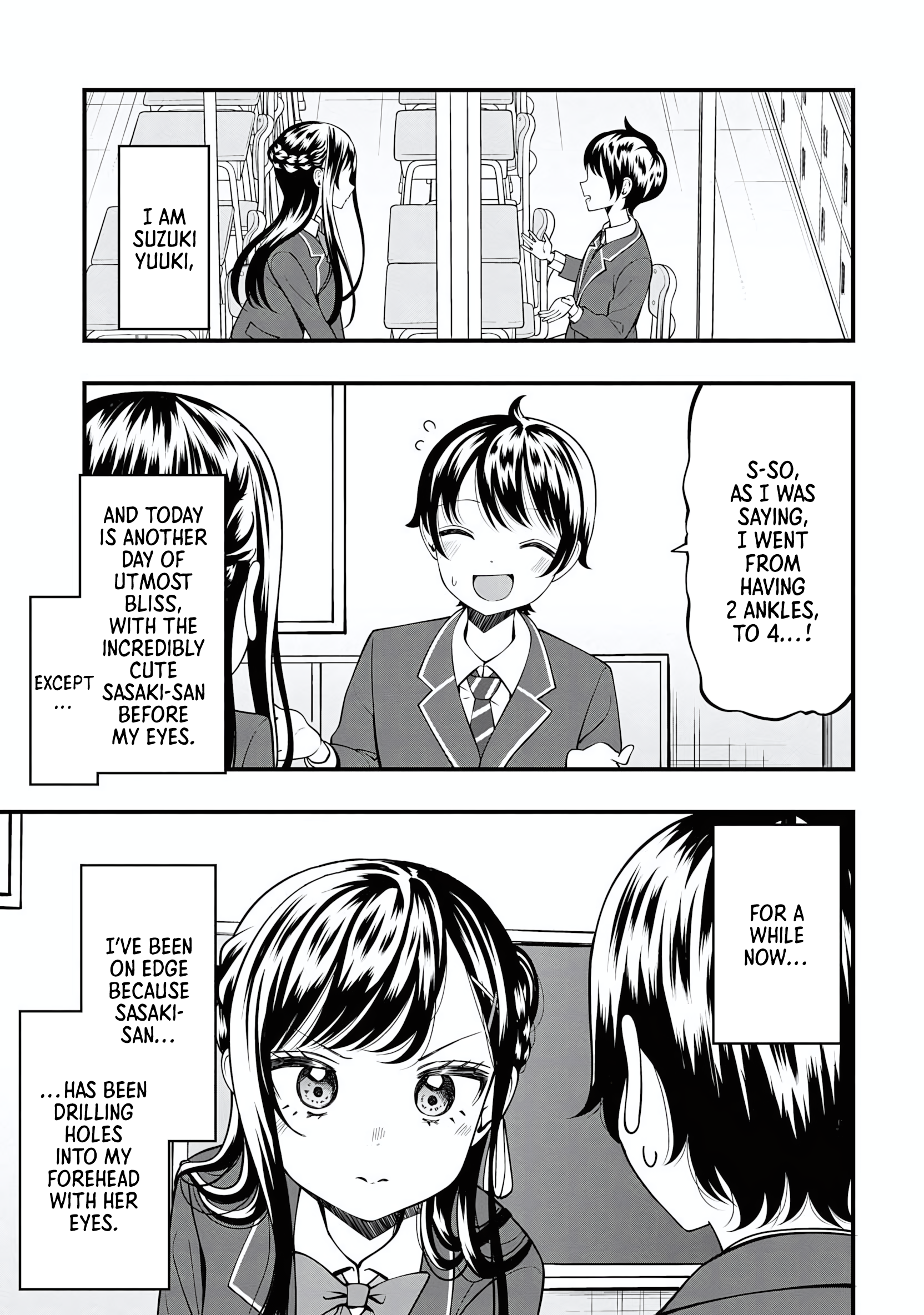Sasaki-san wa Chotto Dake Sugoi. Chapter 21 page 1 - 