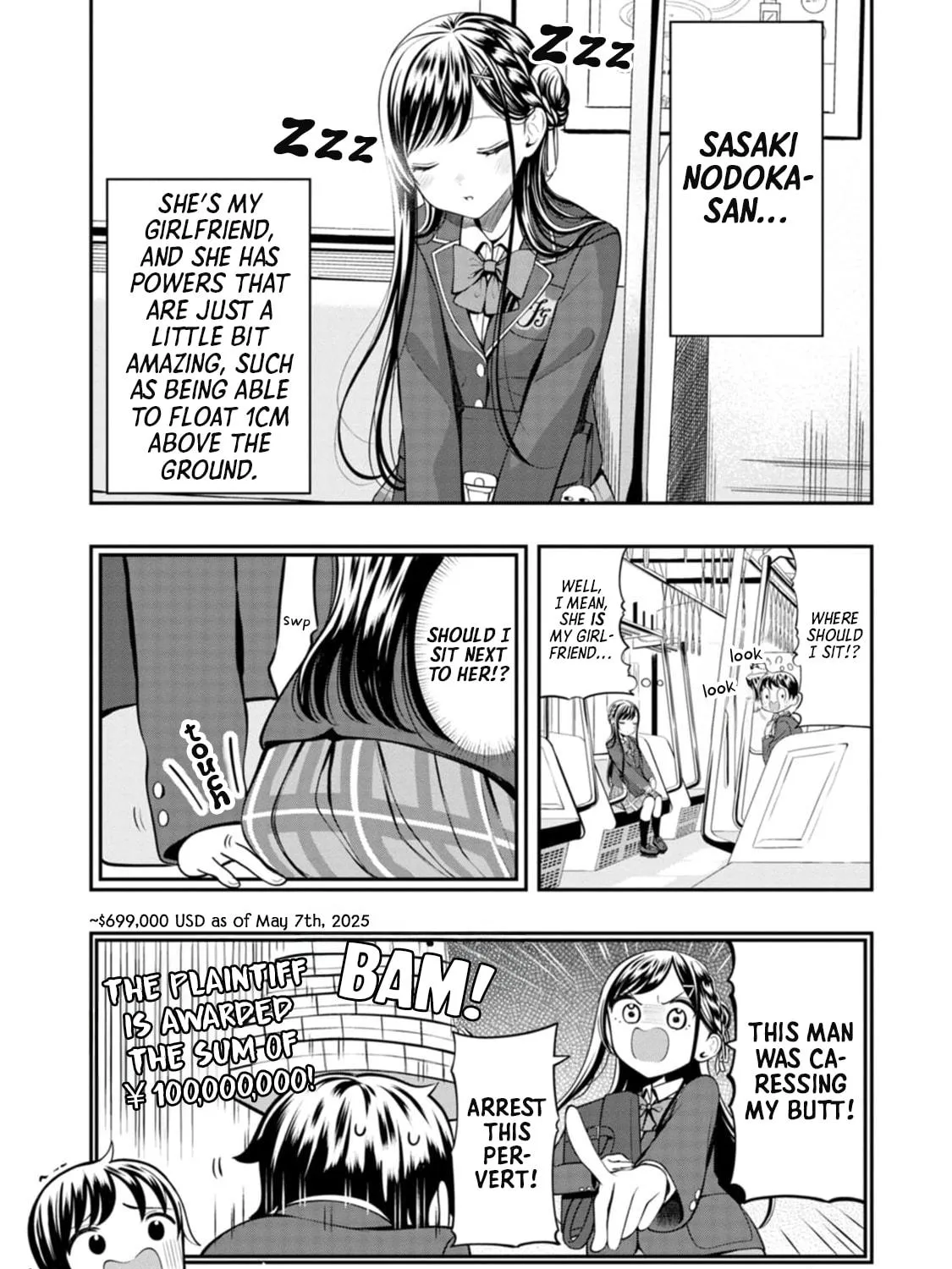 Sasaki-san wa Chotto Dake Sugoi. Chapter 3 page 5 - 