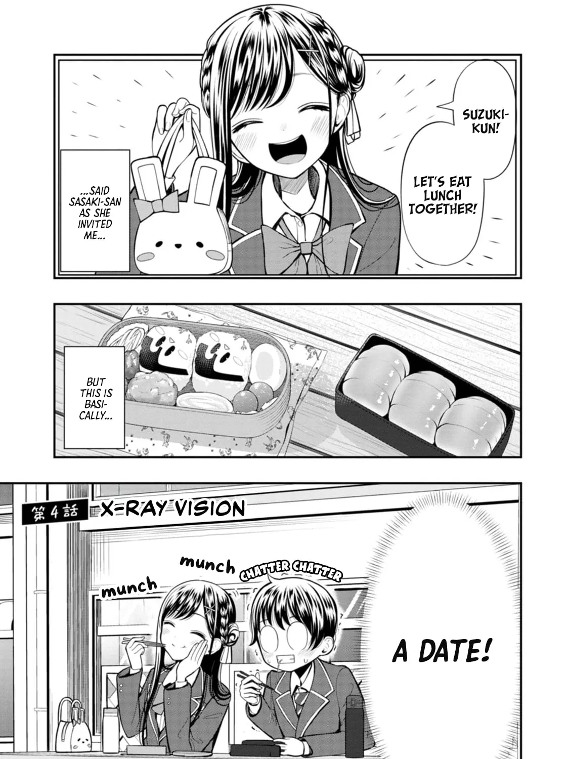 Sasaki-san wa Chotto Dake Sugoi. Chapter 4 page 1 - 