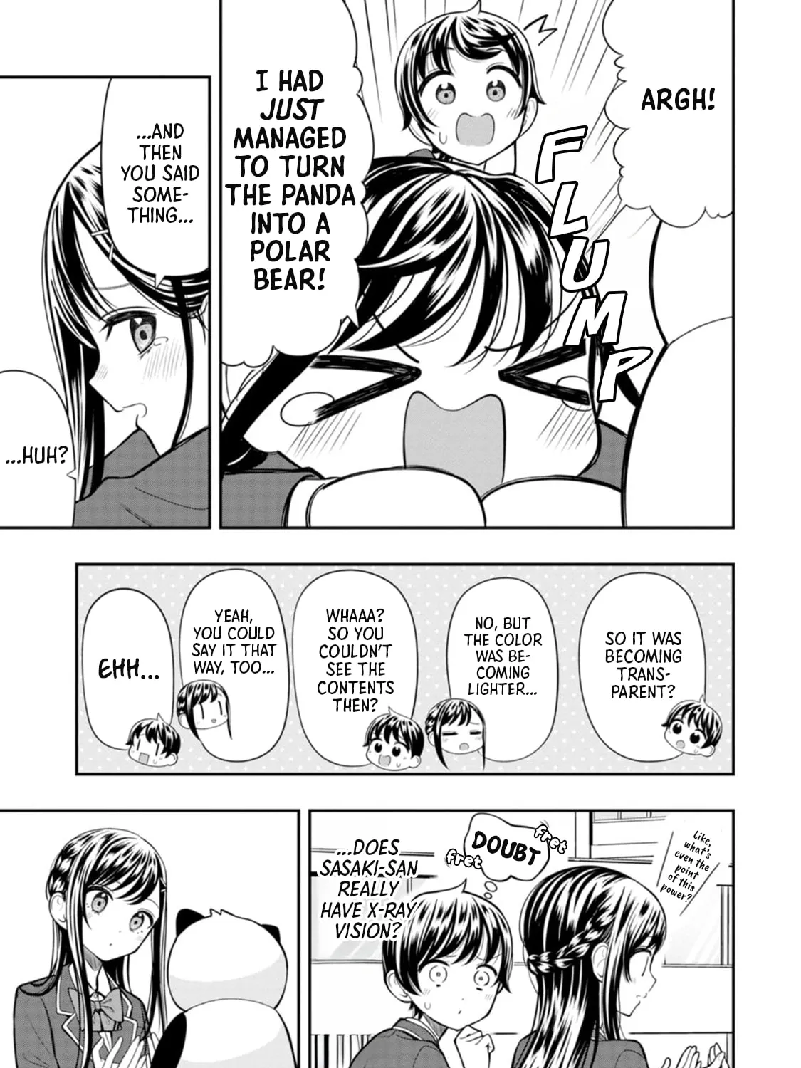 Sasaki-san wa Chotto Dake Sugoi. Chapter 4 page 13 - 