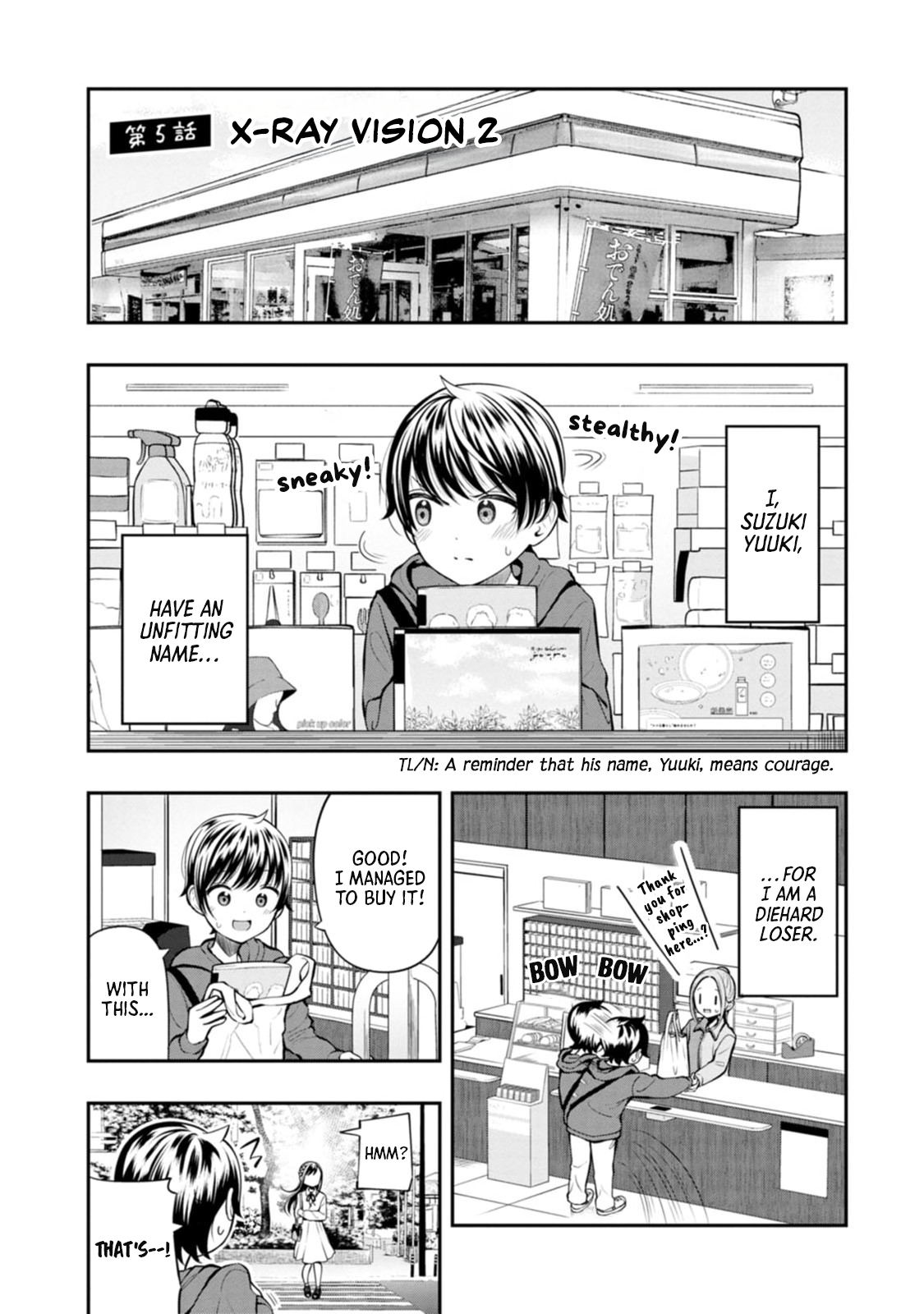 Sasaki-san wa Chotto Dake Sugoi. Chapter 5 page 1 - 