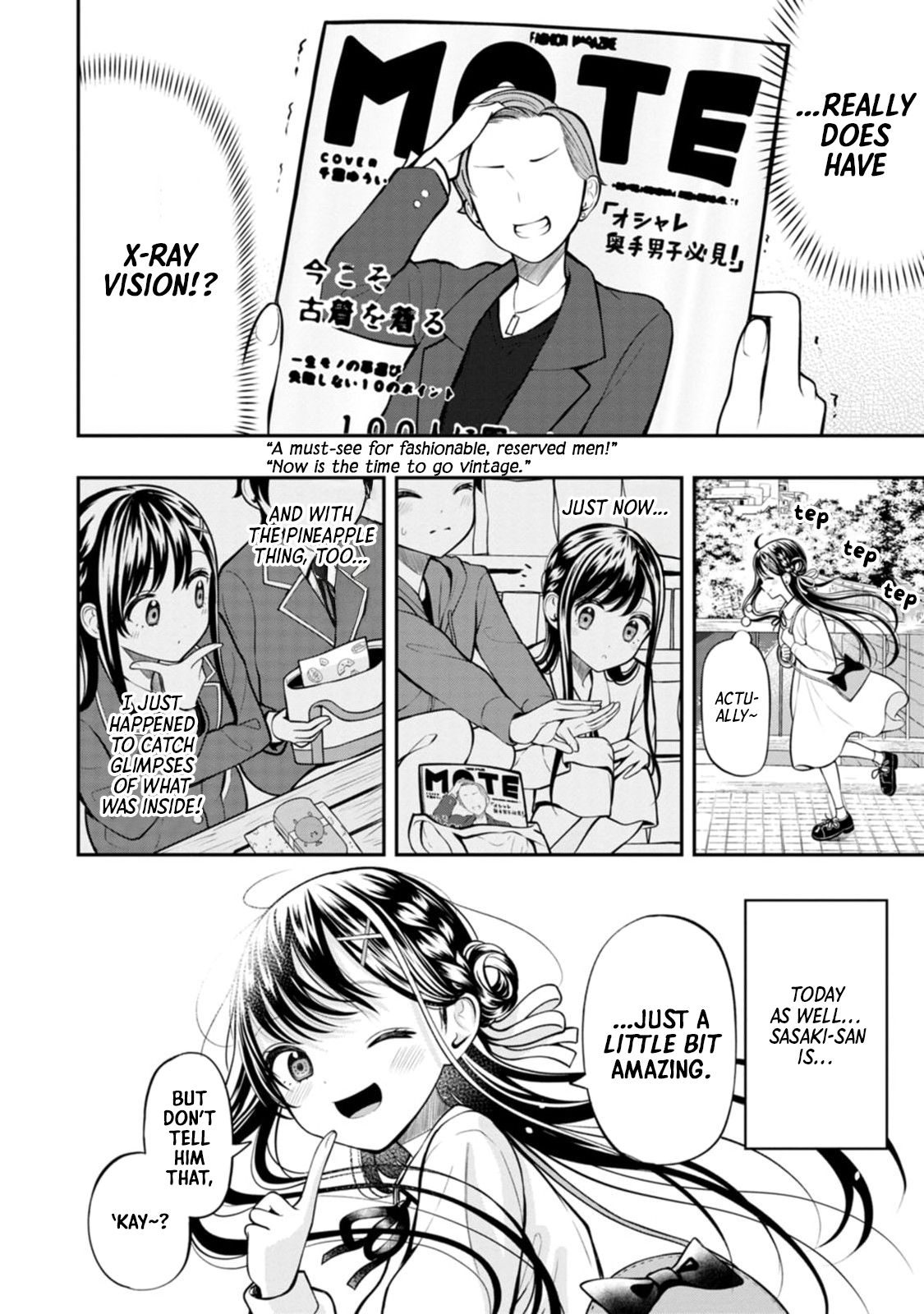 Sasaki-san wa Chotto Dake Sugoi. Chapter 5 page 14 - 