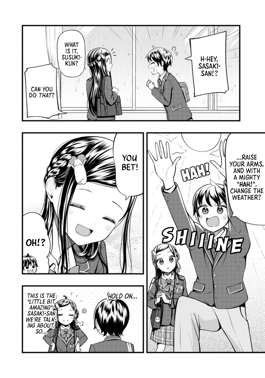 Sasaki-san wa Chotto Dake Sugoi. Chapter 8 page 4 - 