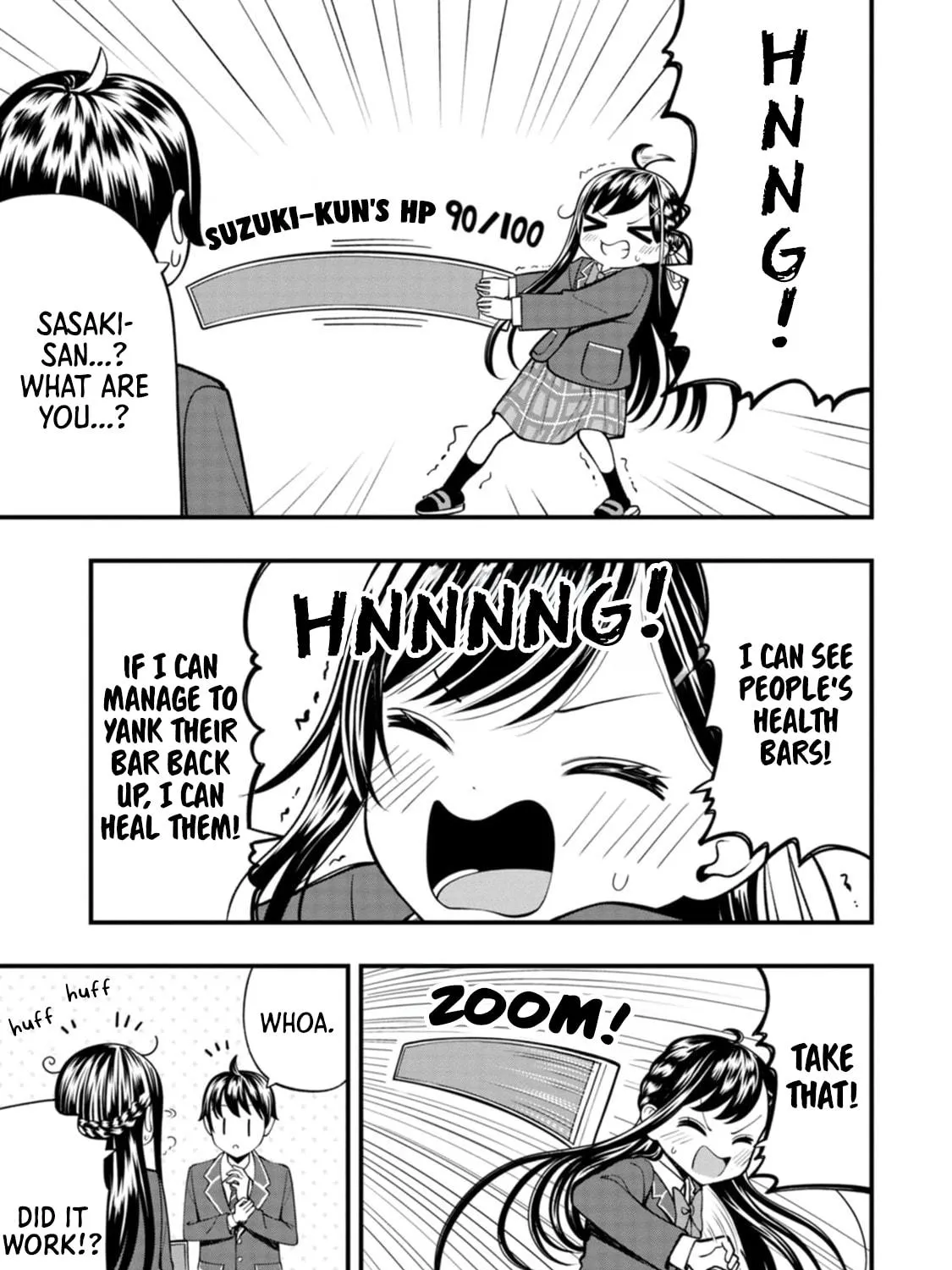 Sasaki-san wa Chotto Dake Sugoi. Chapter 9 page 17 - 