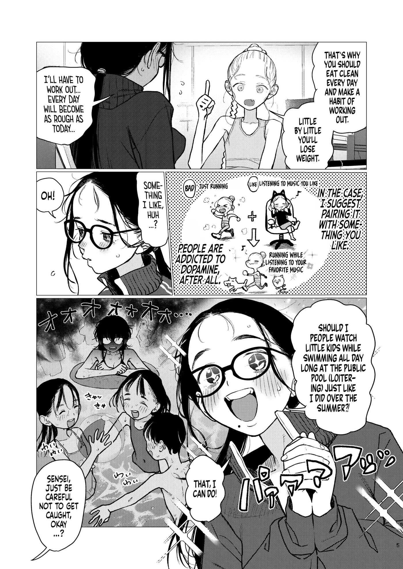 Sasha-chan and Her Classmate Otaku-kun Chapter 104 page 5 - 