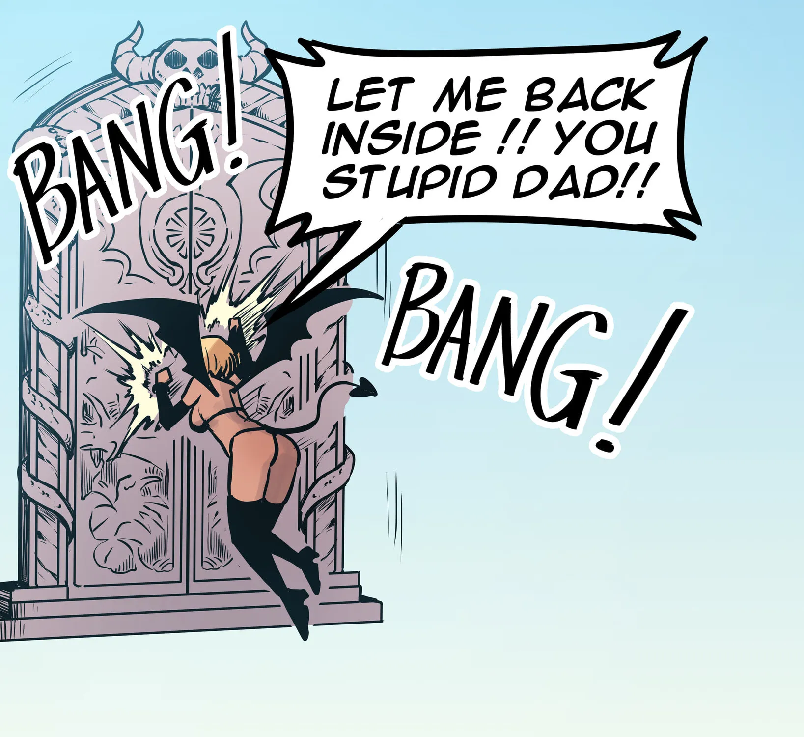 Satan's Daughter is a Succubus (Colored) Chapter 2 page 15 - 
