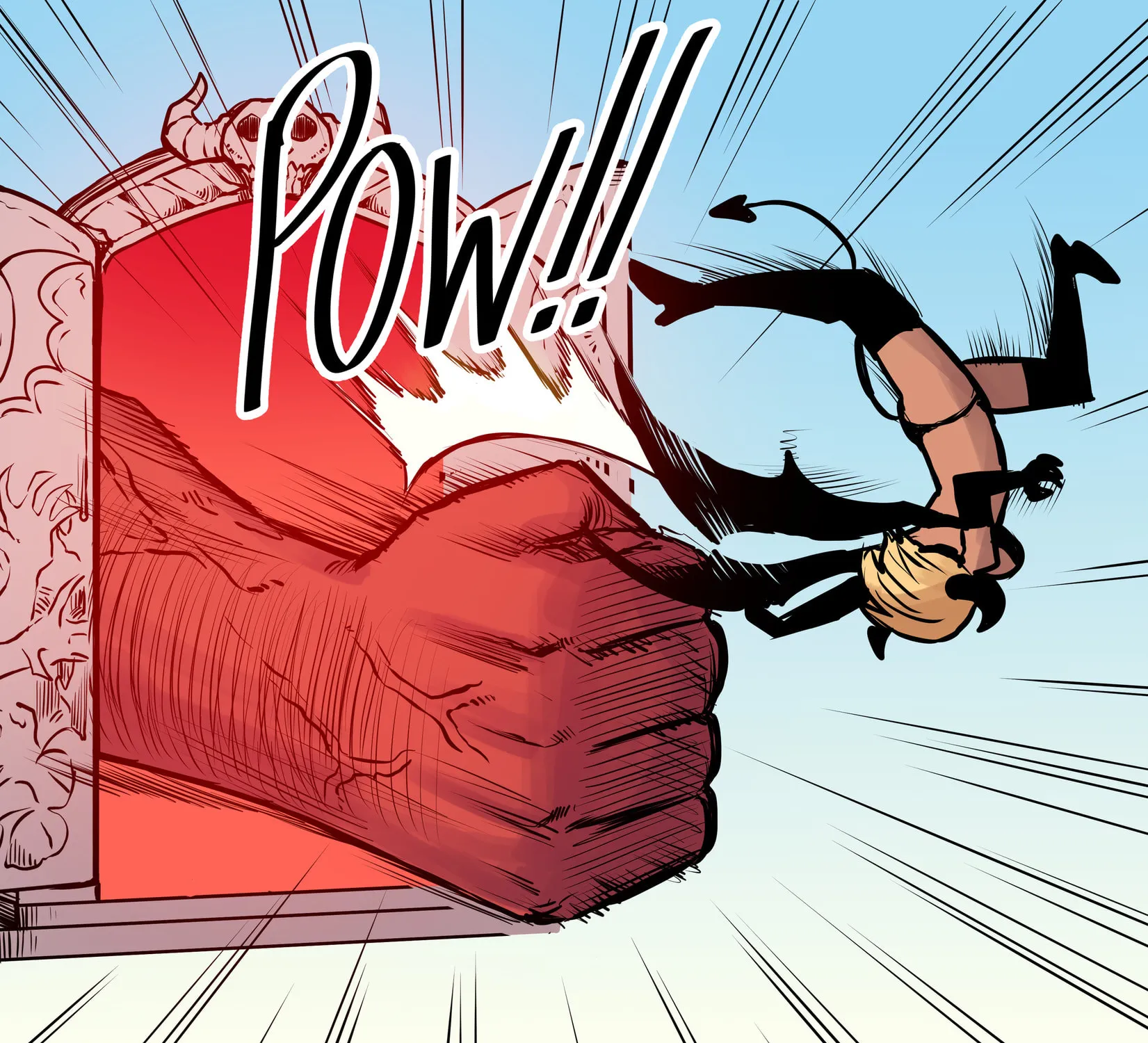 Satan's Daughter is a Succubus (Colored) Chapter 2 page 17 - 