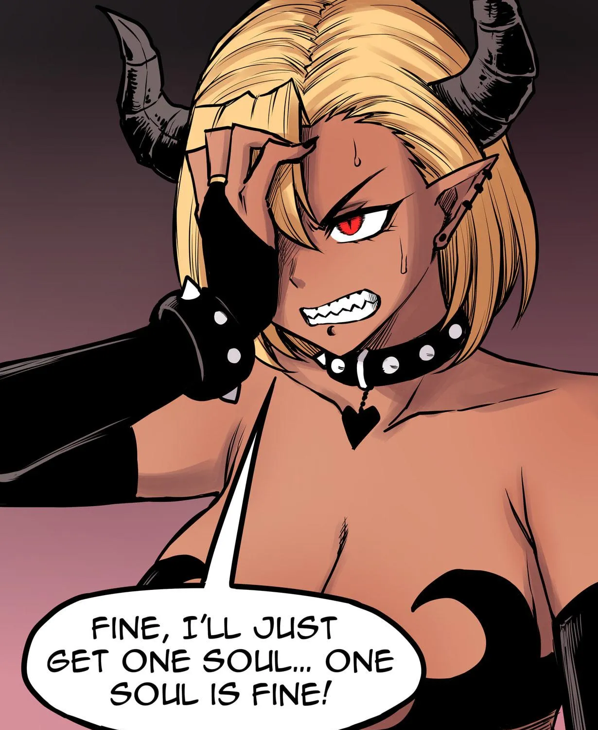 Satan's Daughter is a Succubus (Colored) Chapter 2 page 23 - 