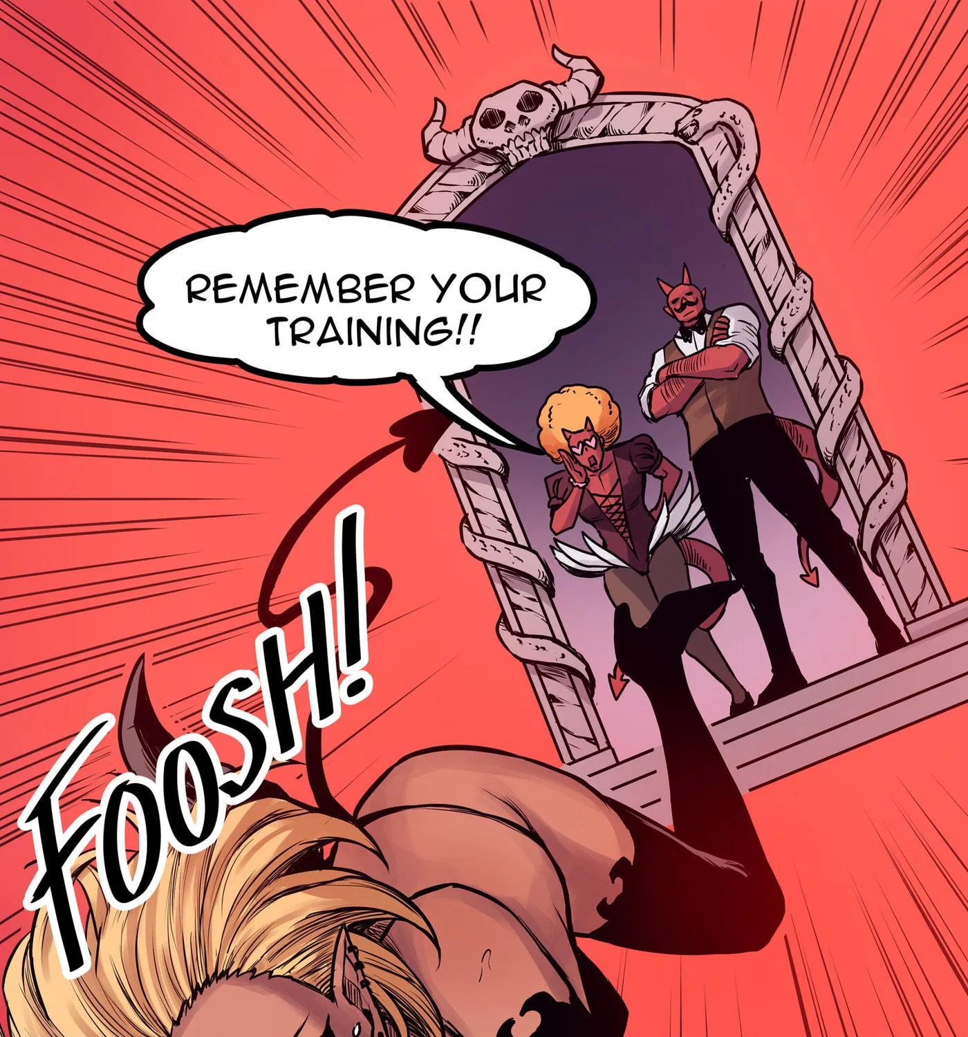 Satan's Daughter is a Succubus (Colored) Chapter 2 page 5 - 