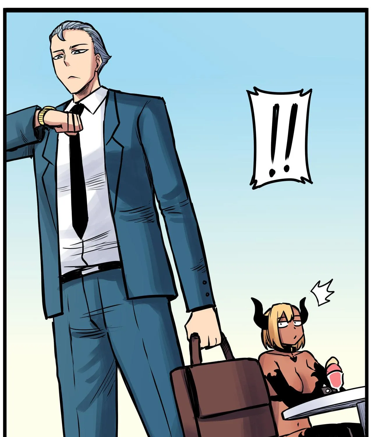 Satan's Daughter is a Succubus (Colored) Chapter 3 page 9 - 
