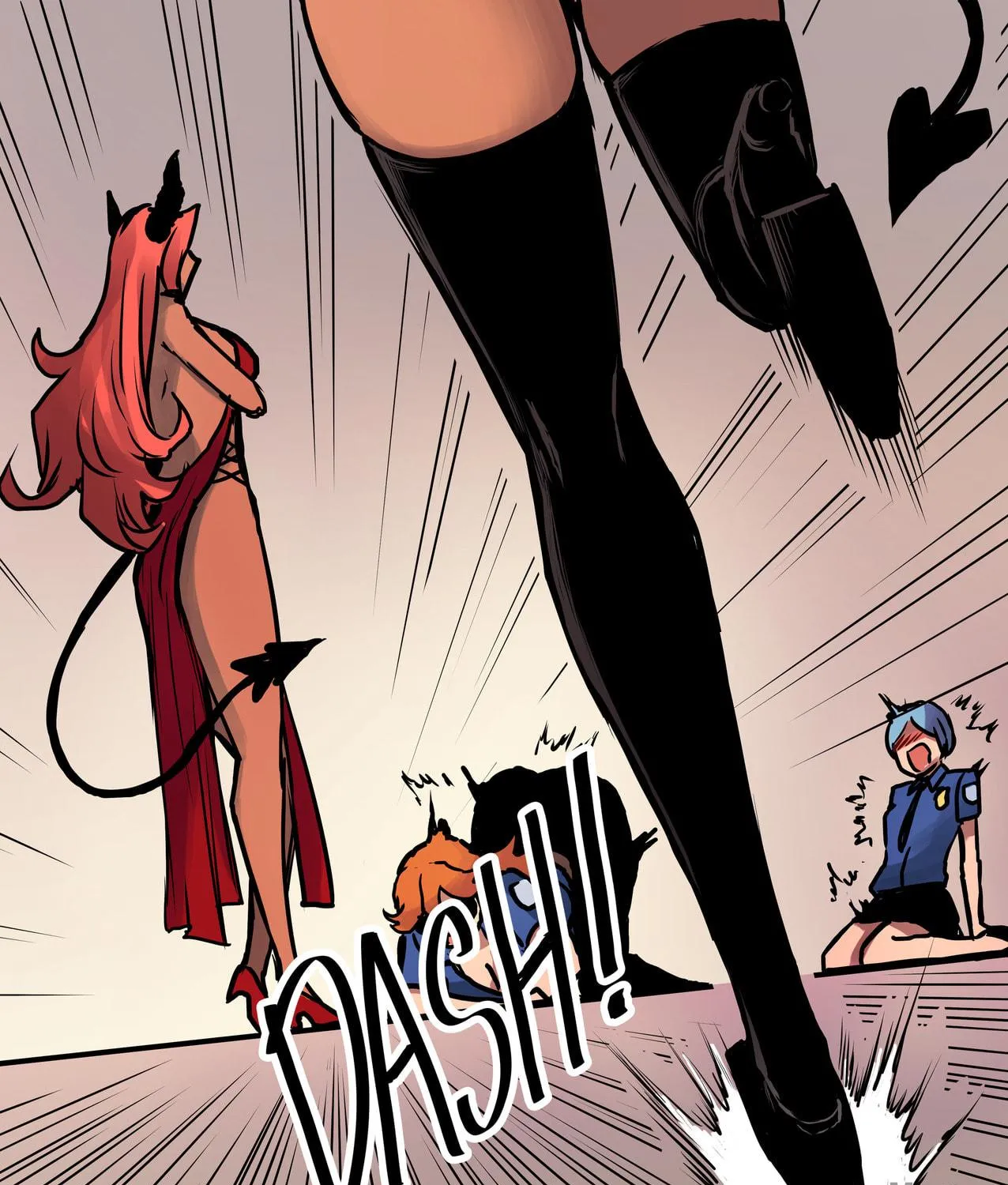 Satan's Daughter is a Succubus (Colored) Chapter 4 page 23 - 